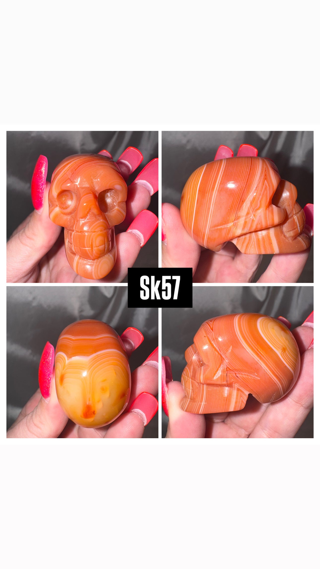 Sardonyx Skull