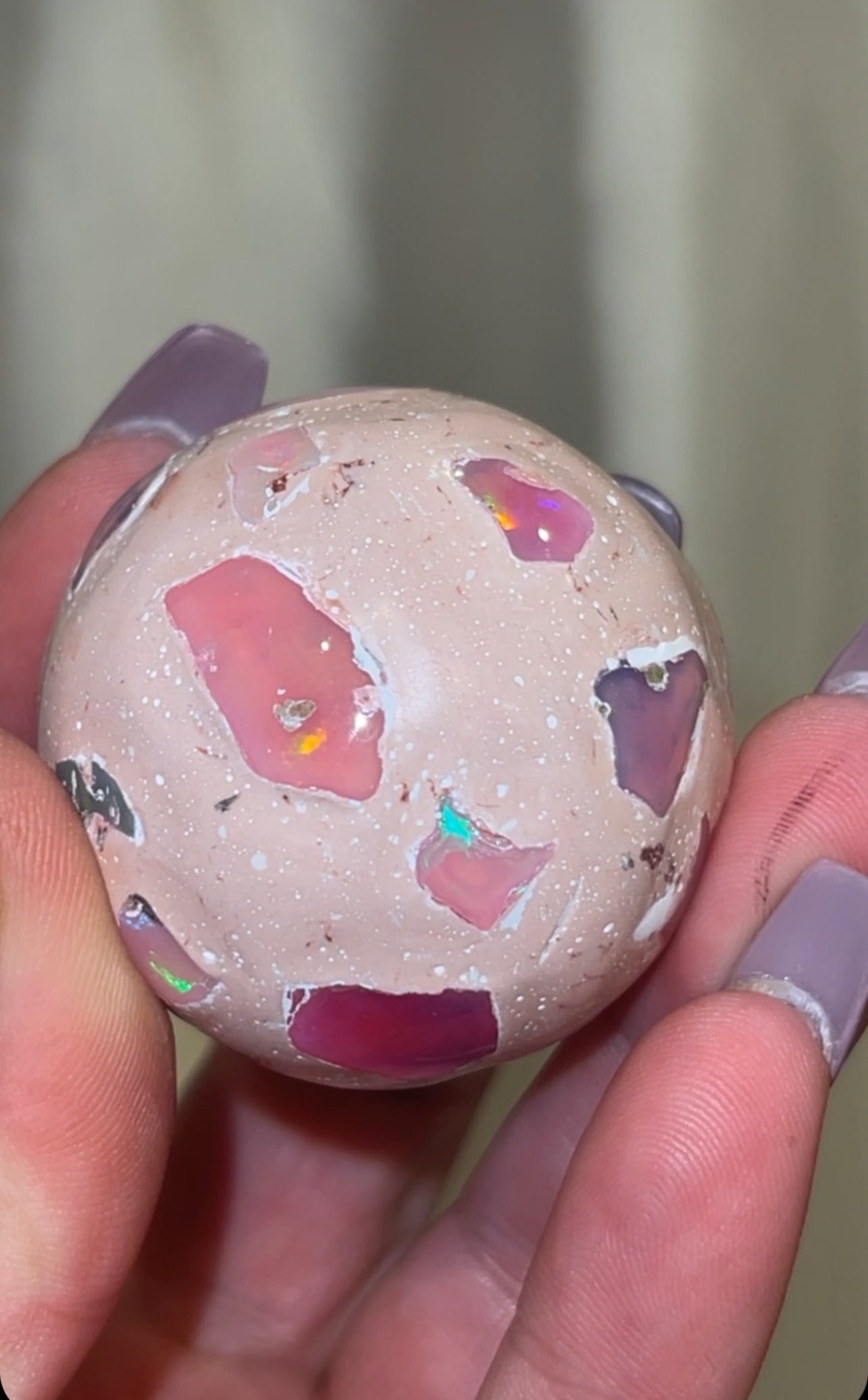 Mexican Fire Opal AAA Sphere