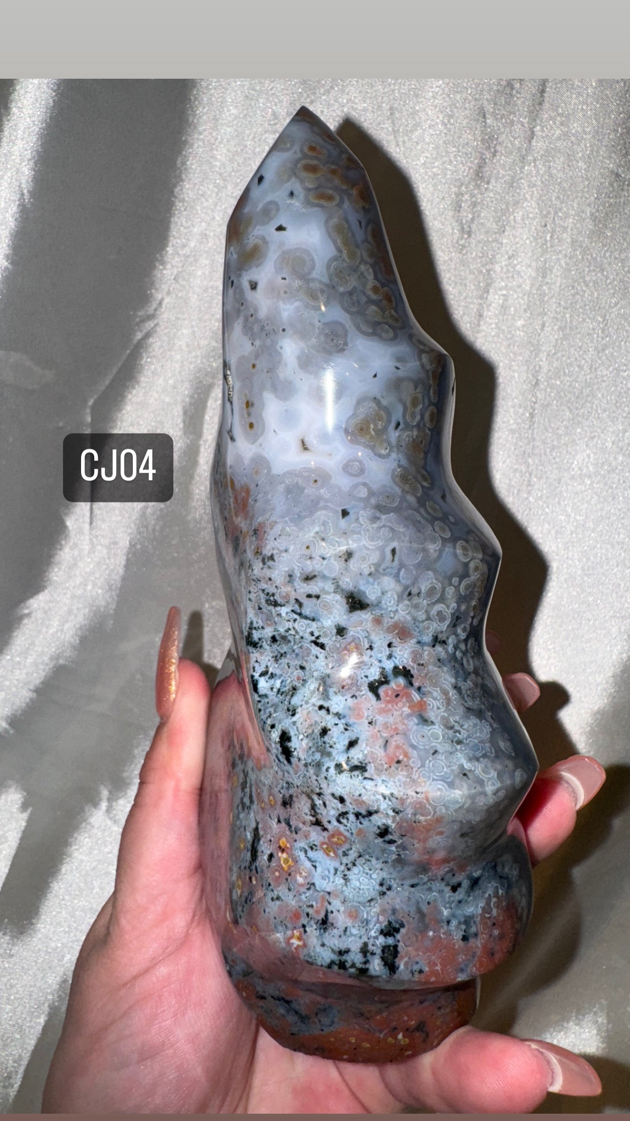 Cosmic Ocean Jasper AAA Flames