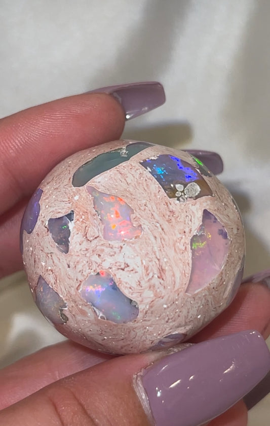 Mexican Fire Opal AAA Sphere