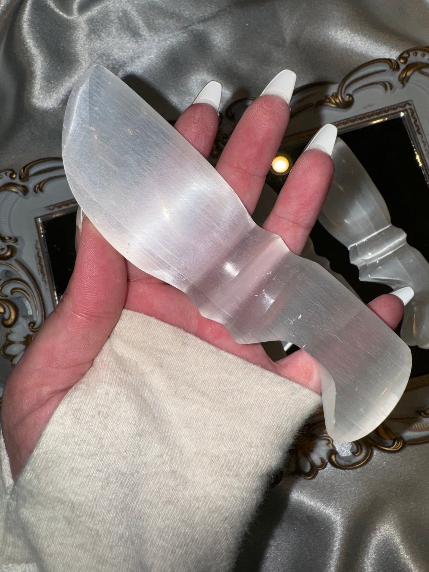 Selenite Knife