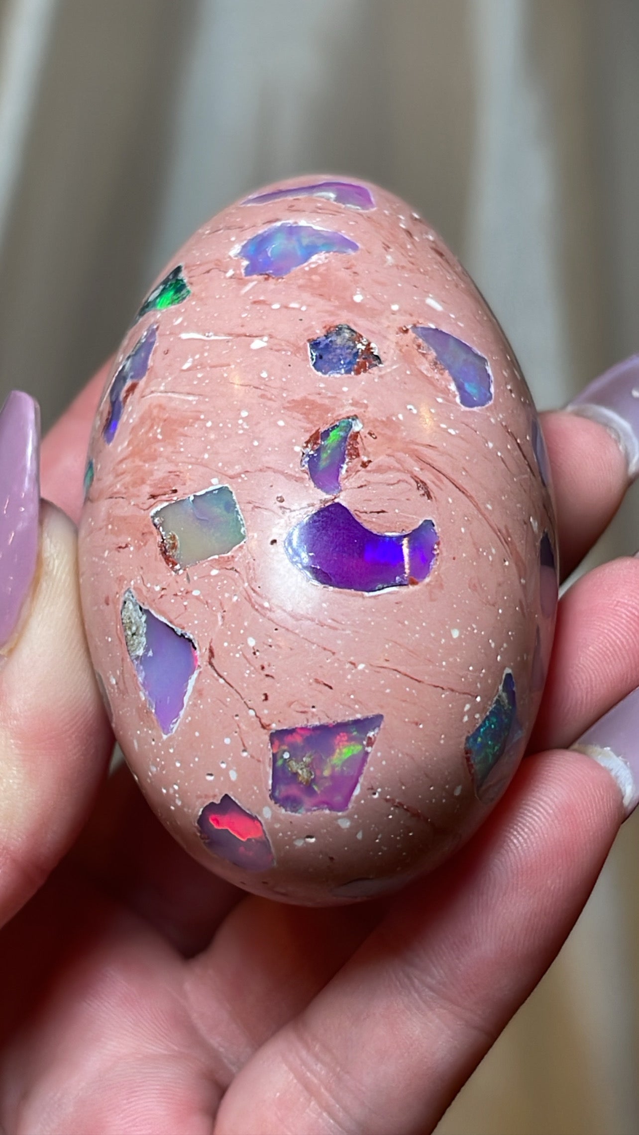 Mexican Fire Opal AAA Egg