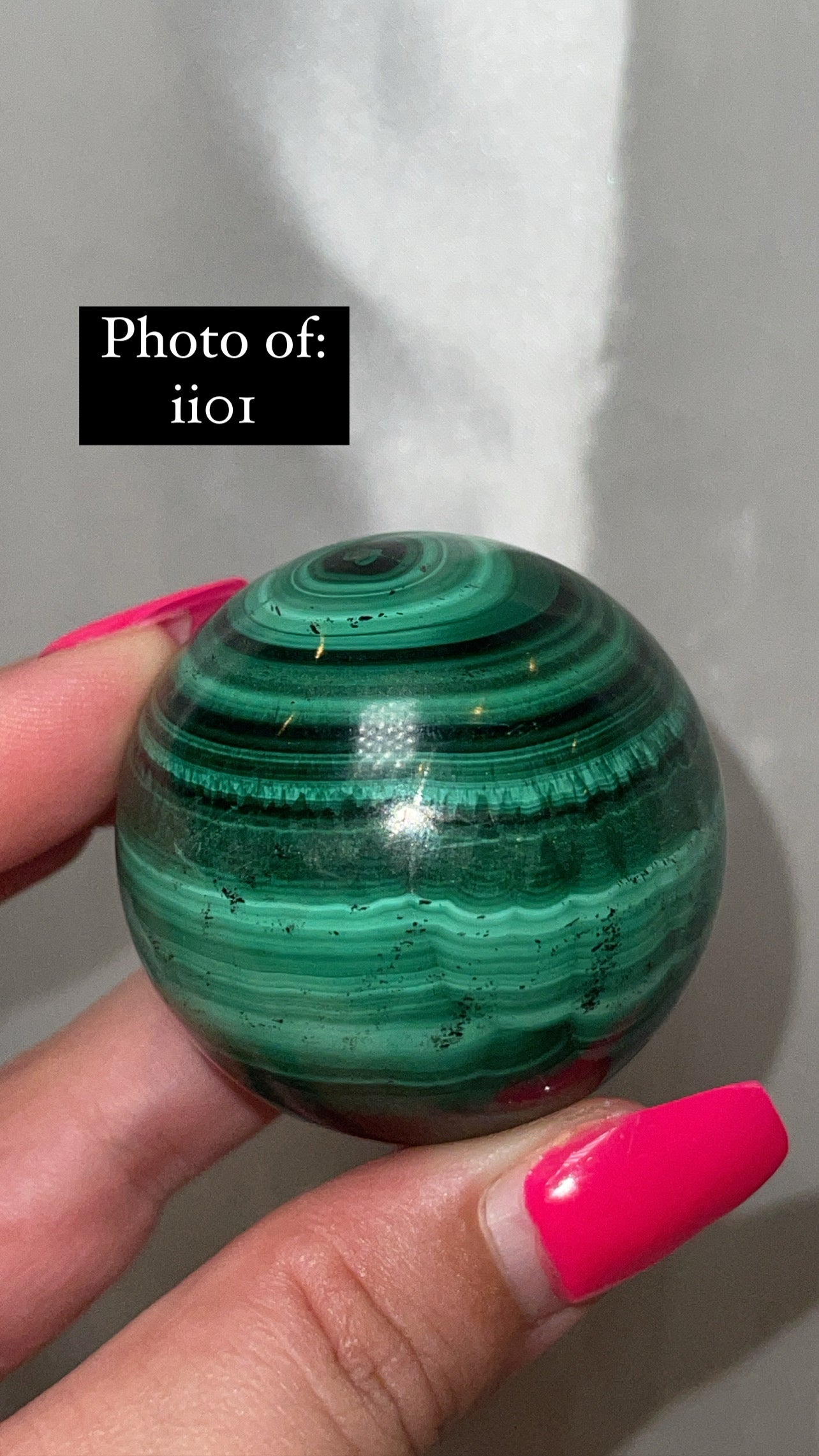 Malachite AA Large/XL Sphere