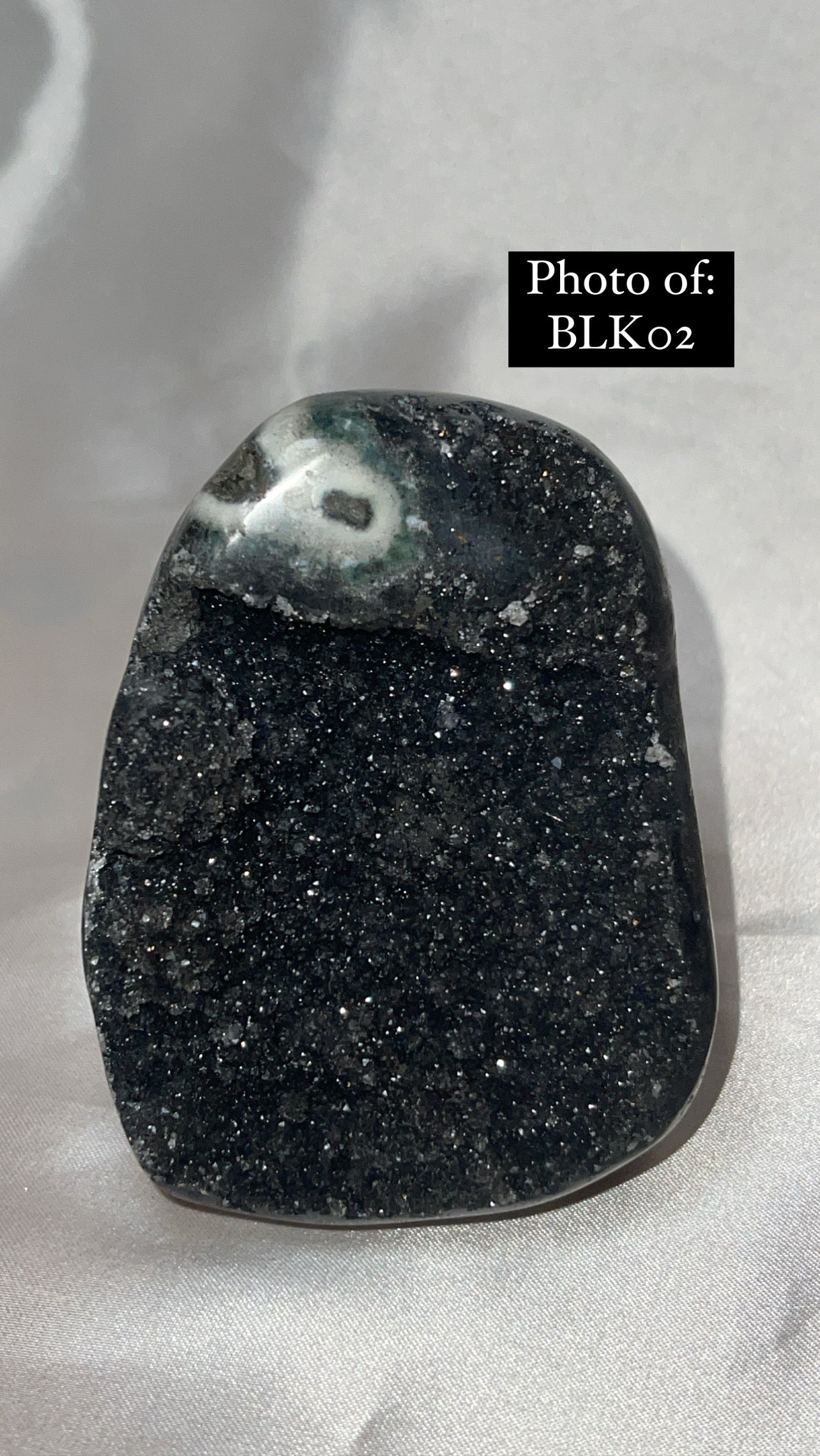 Black Amethyst Cut Base