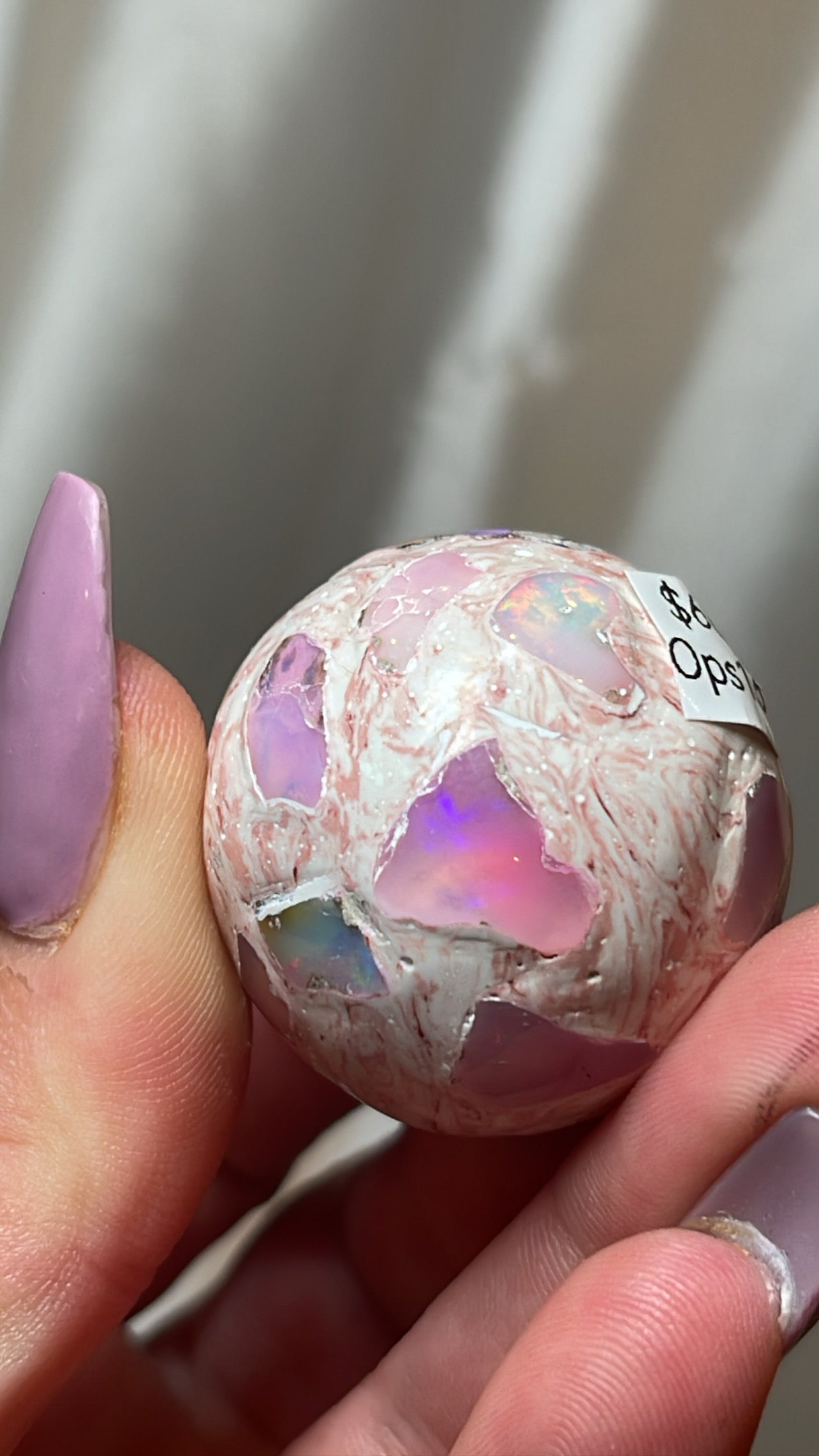 Mexican Fire Opal AAA Sphere