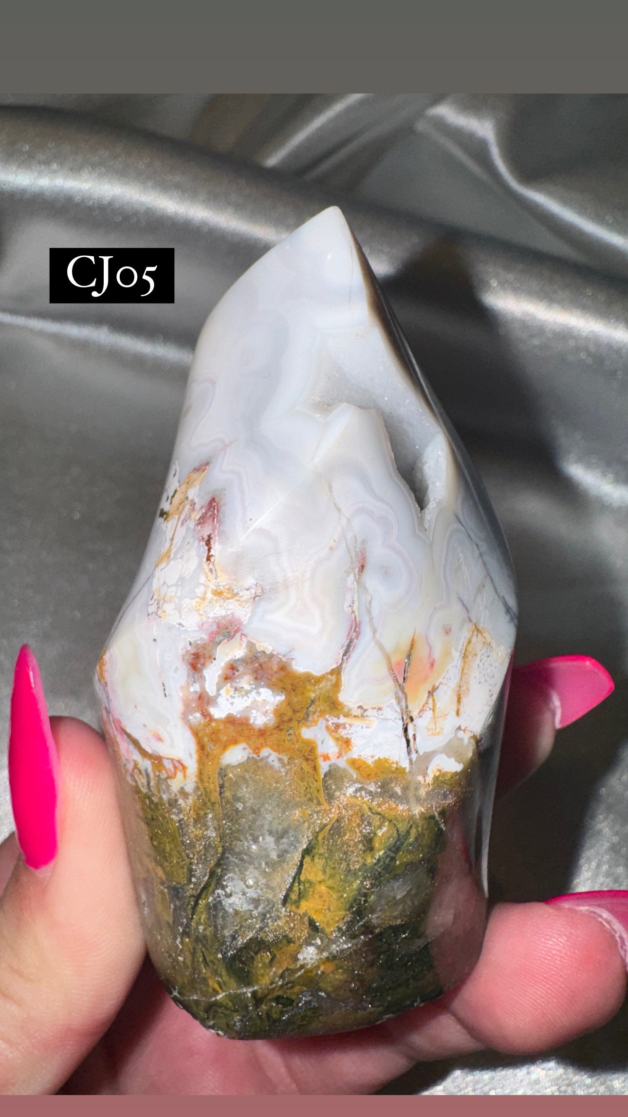 Cosmic Ocean Jasper AAA Flames