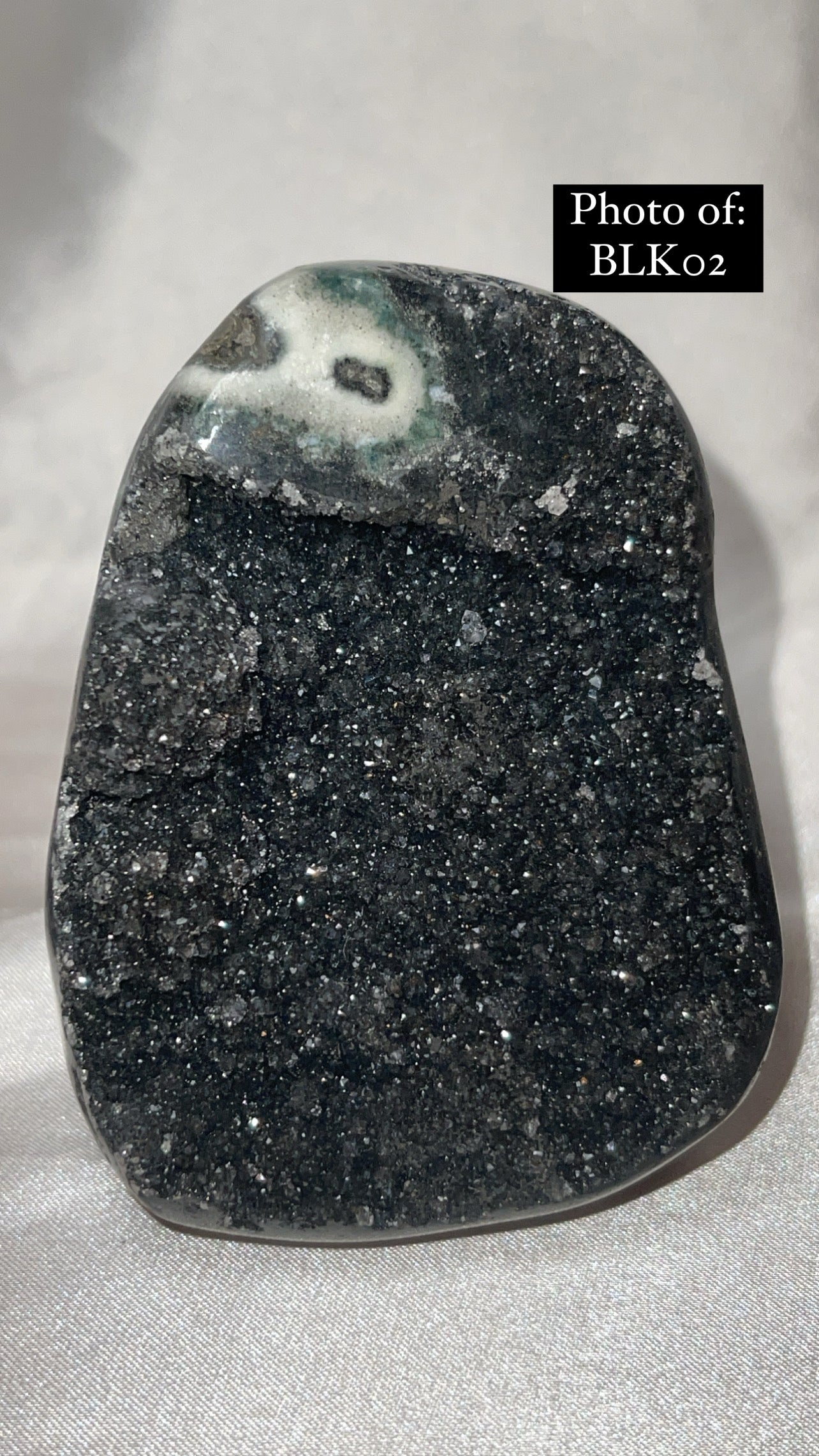 Black Amethyst Cut Base