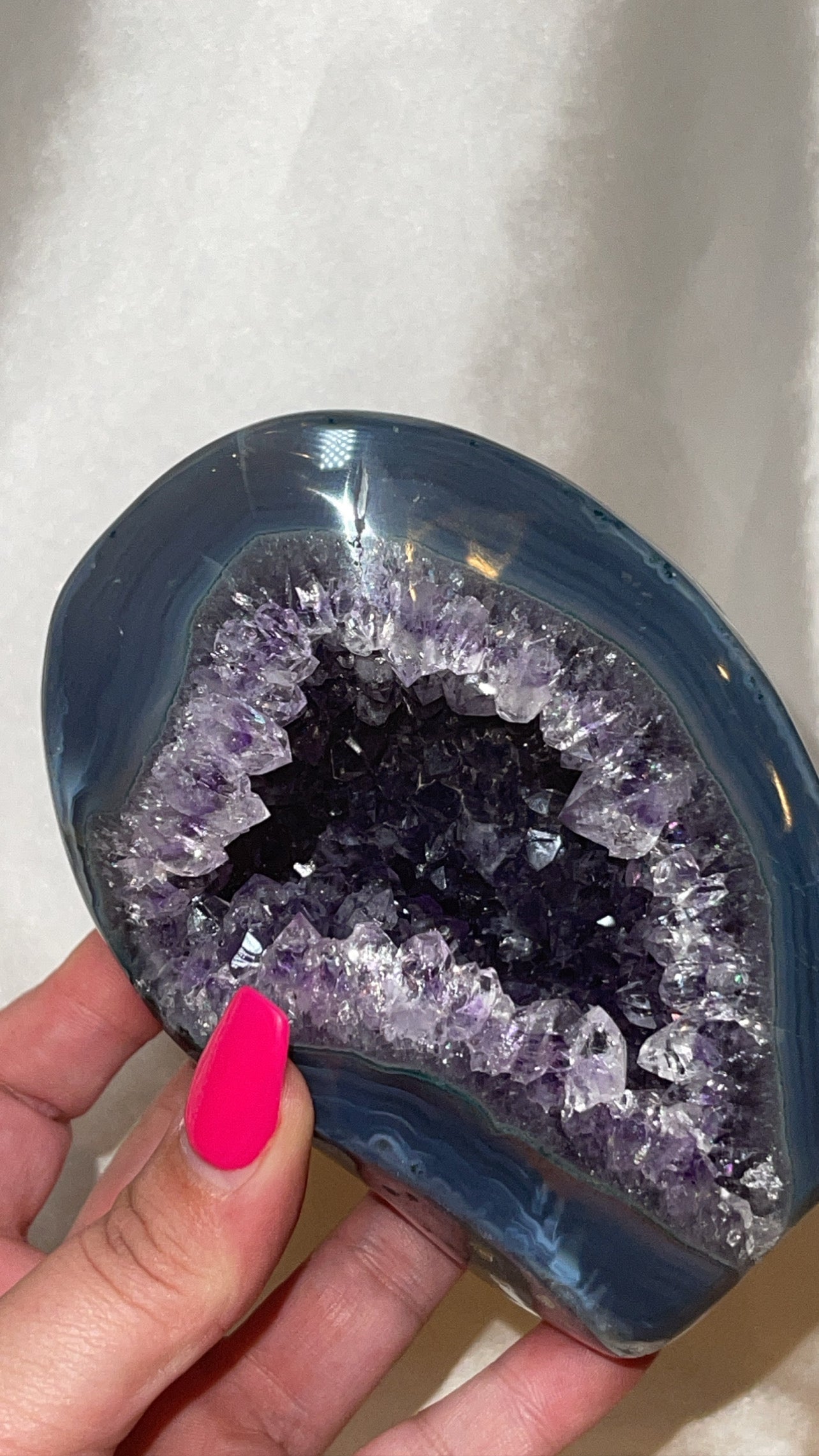 Amethyst Agate High Quality Freeform
