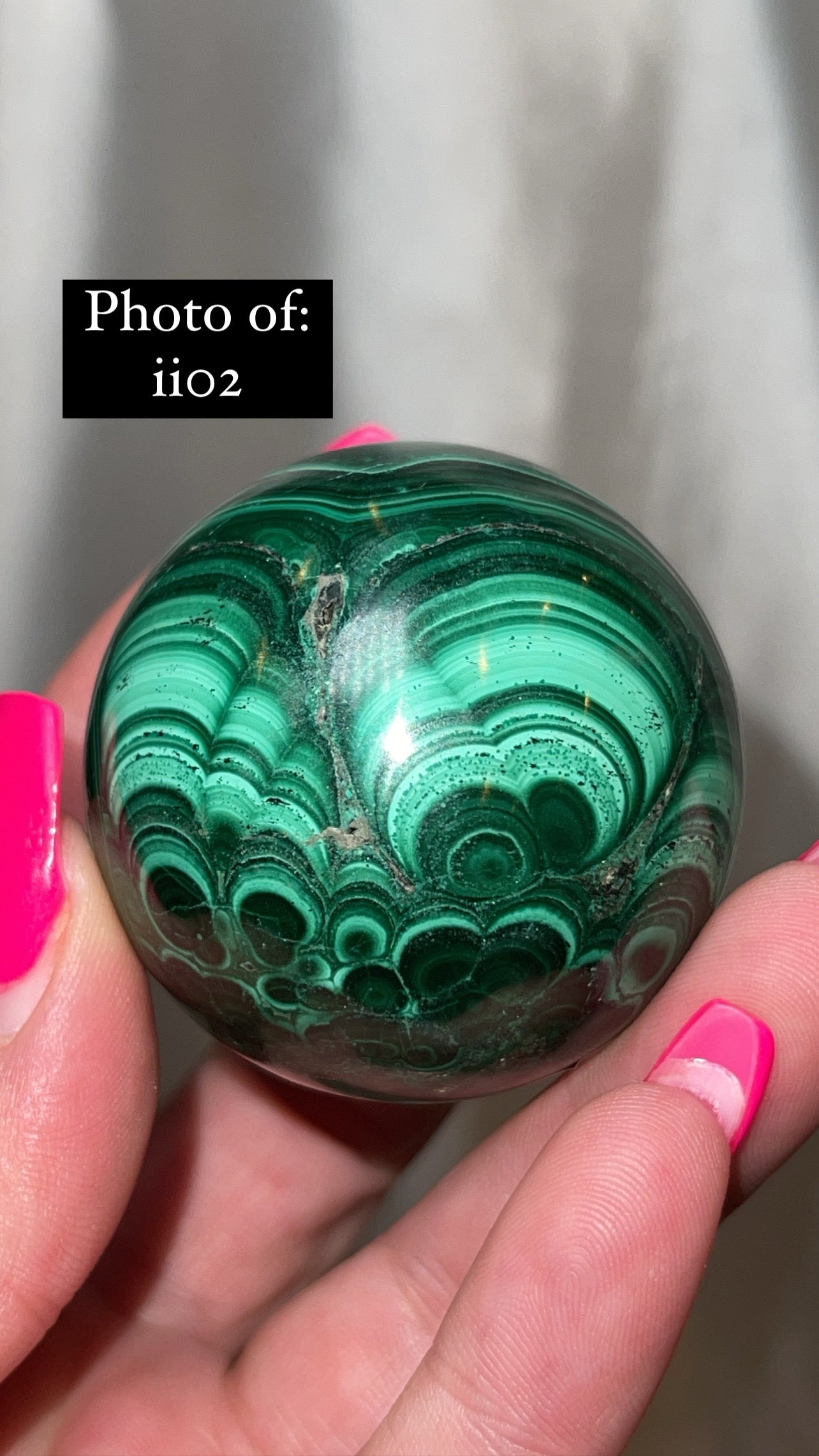 Malachite AA Large/XL Sphere