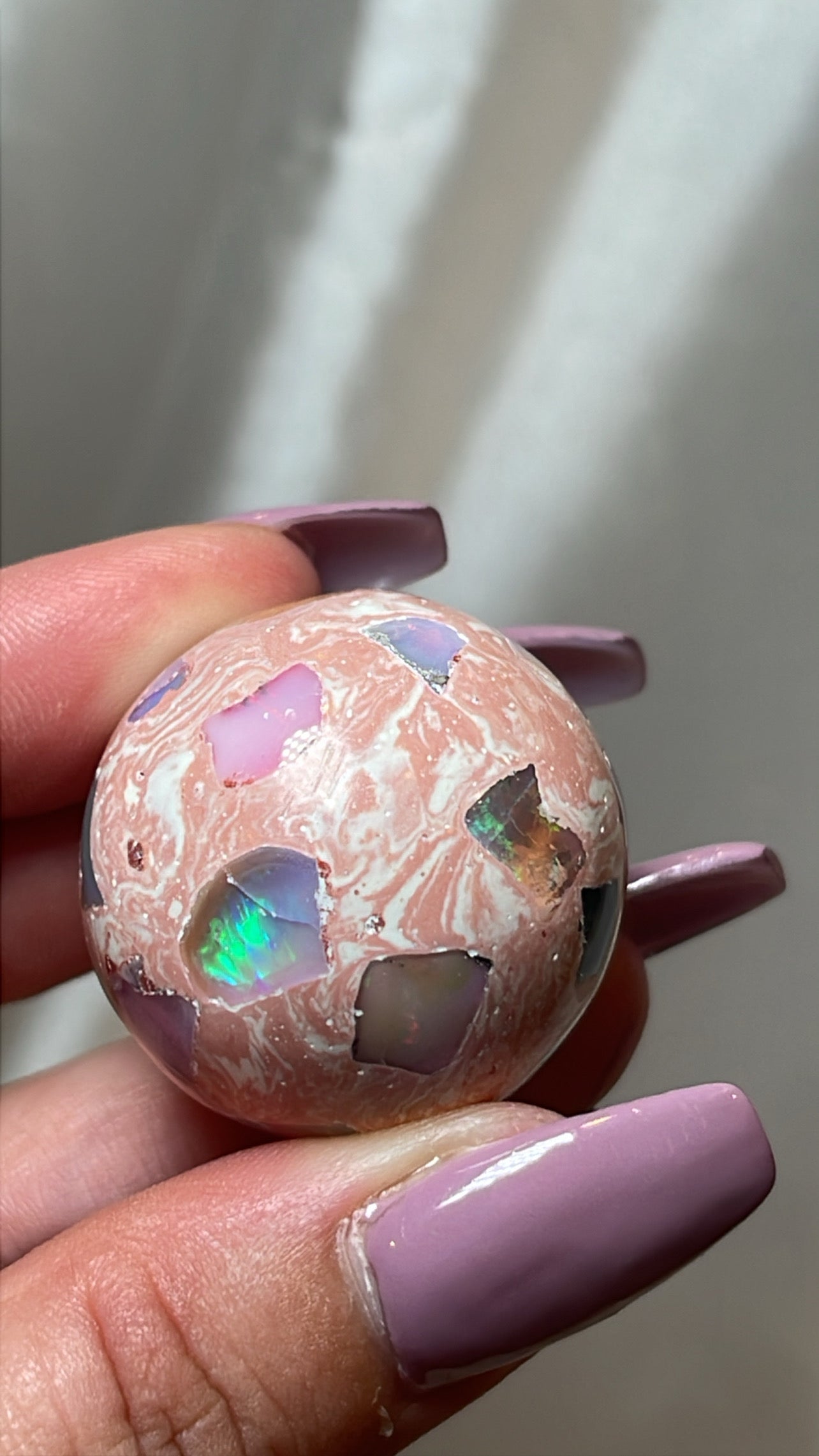 Mexican Fire Opal AAA Sphere