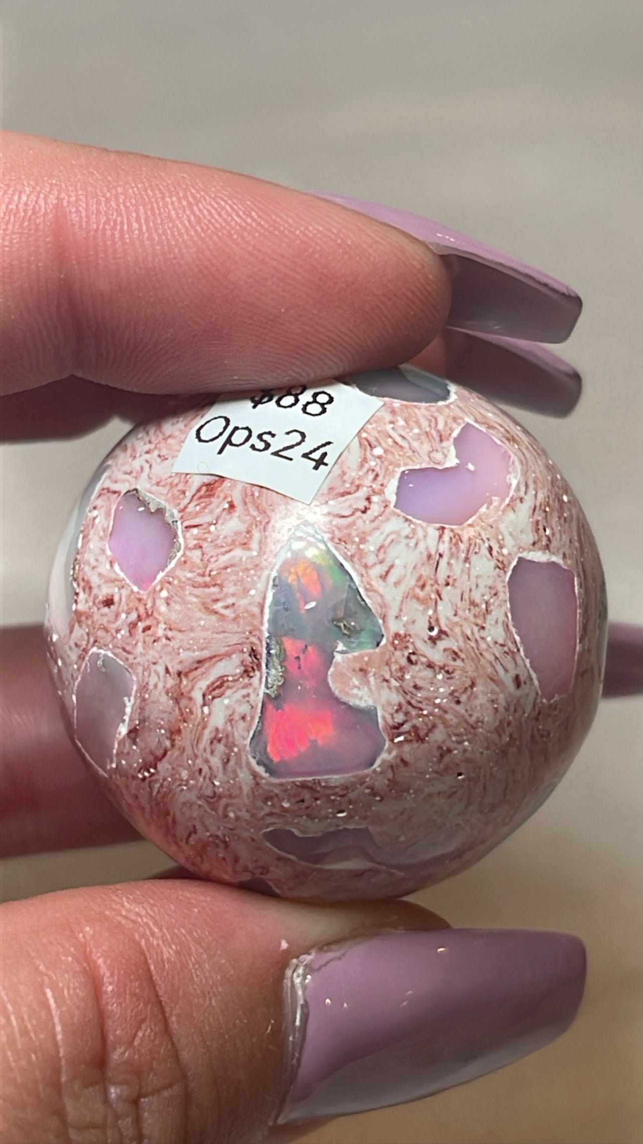 Mexican Fire Opal AAA Sphere