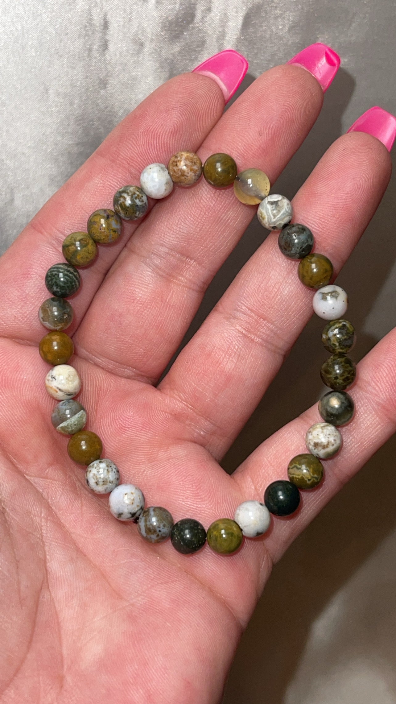 Ocean Jasper 6mm Bracelet