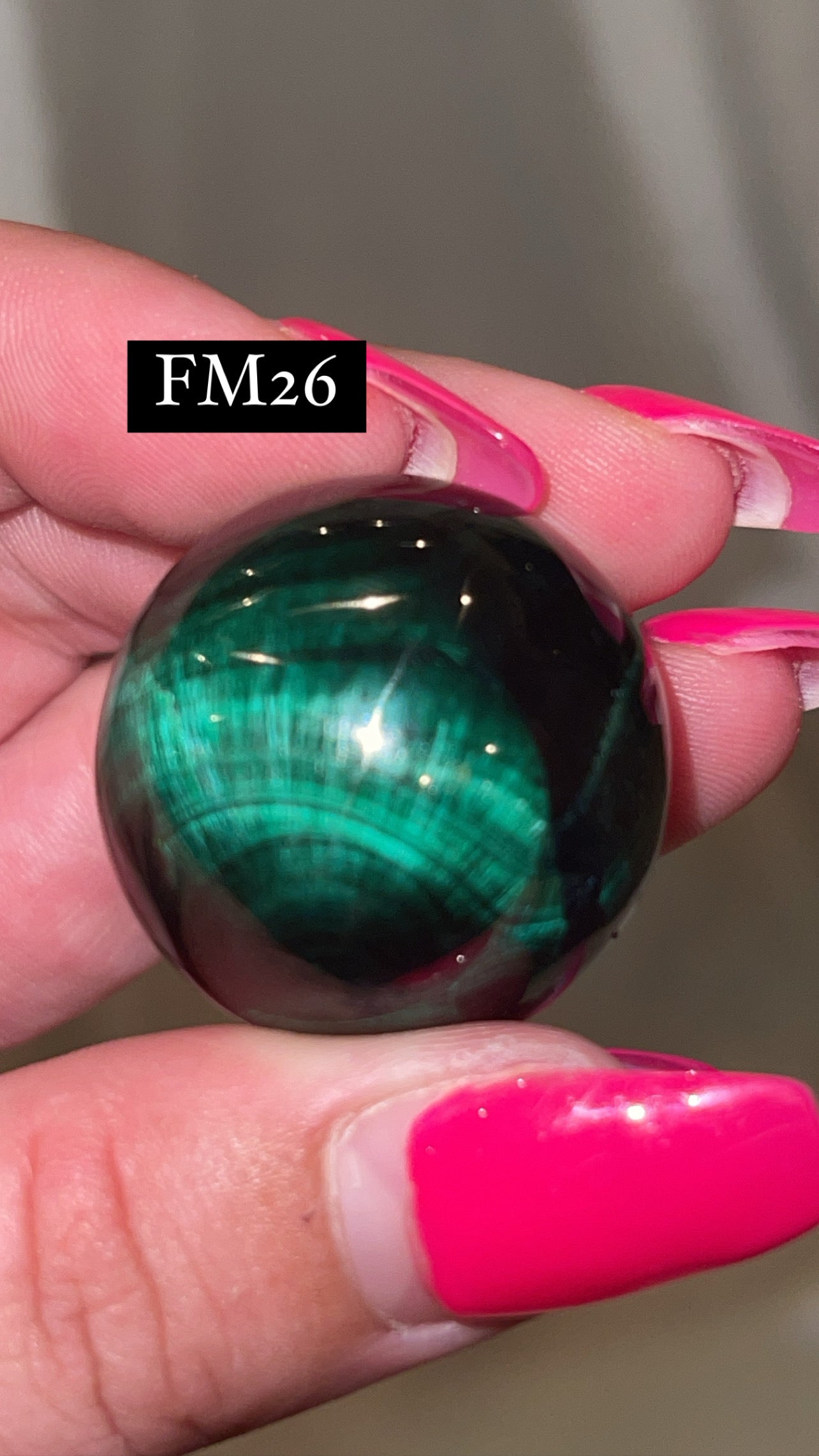 Velvet Fibrous Malachite AAA Sphere