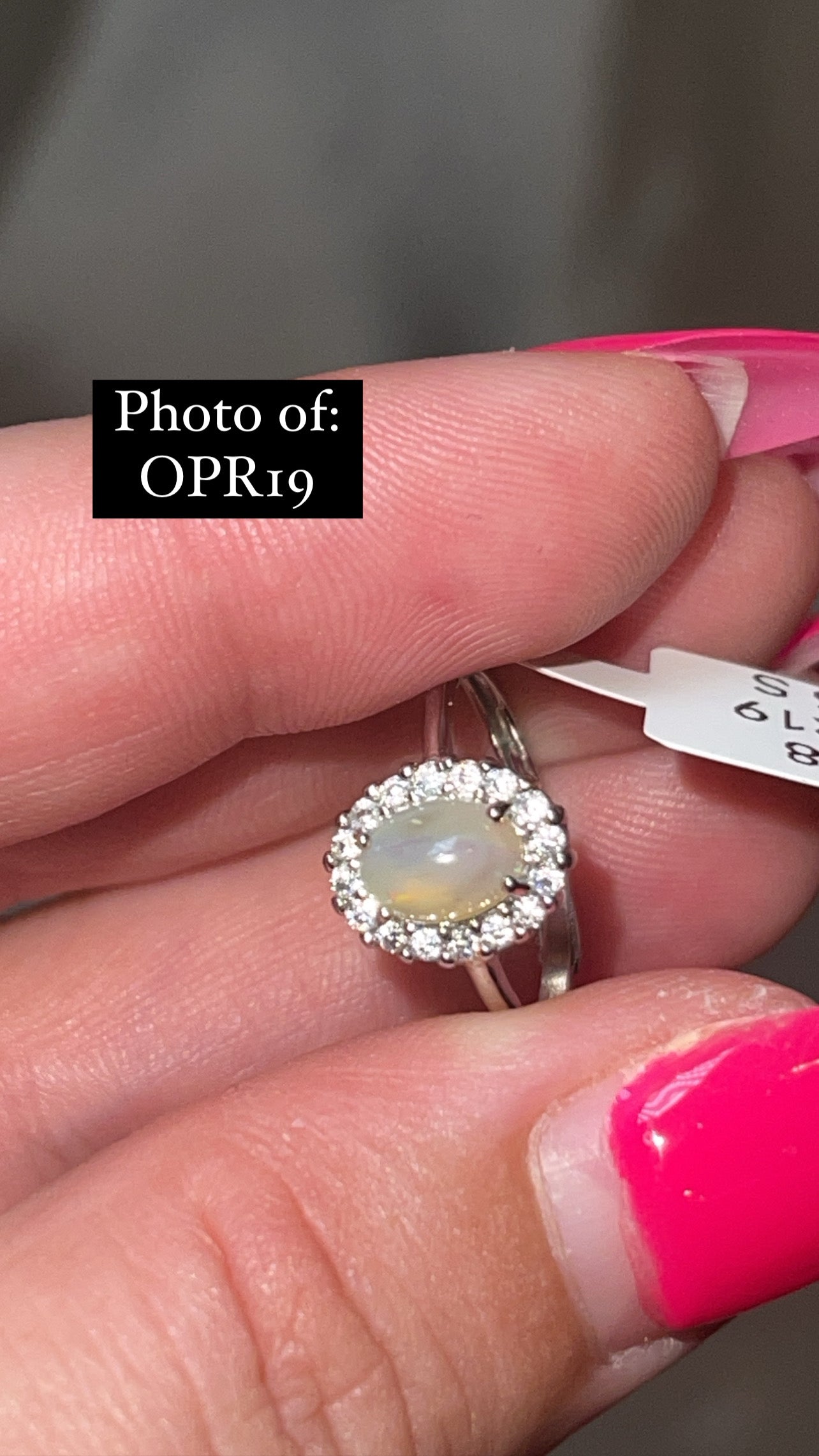 Ethiopian Welo Opal 925 Sterling Silver Adjustable Ring (Choose Your Own)