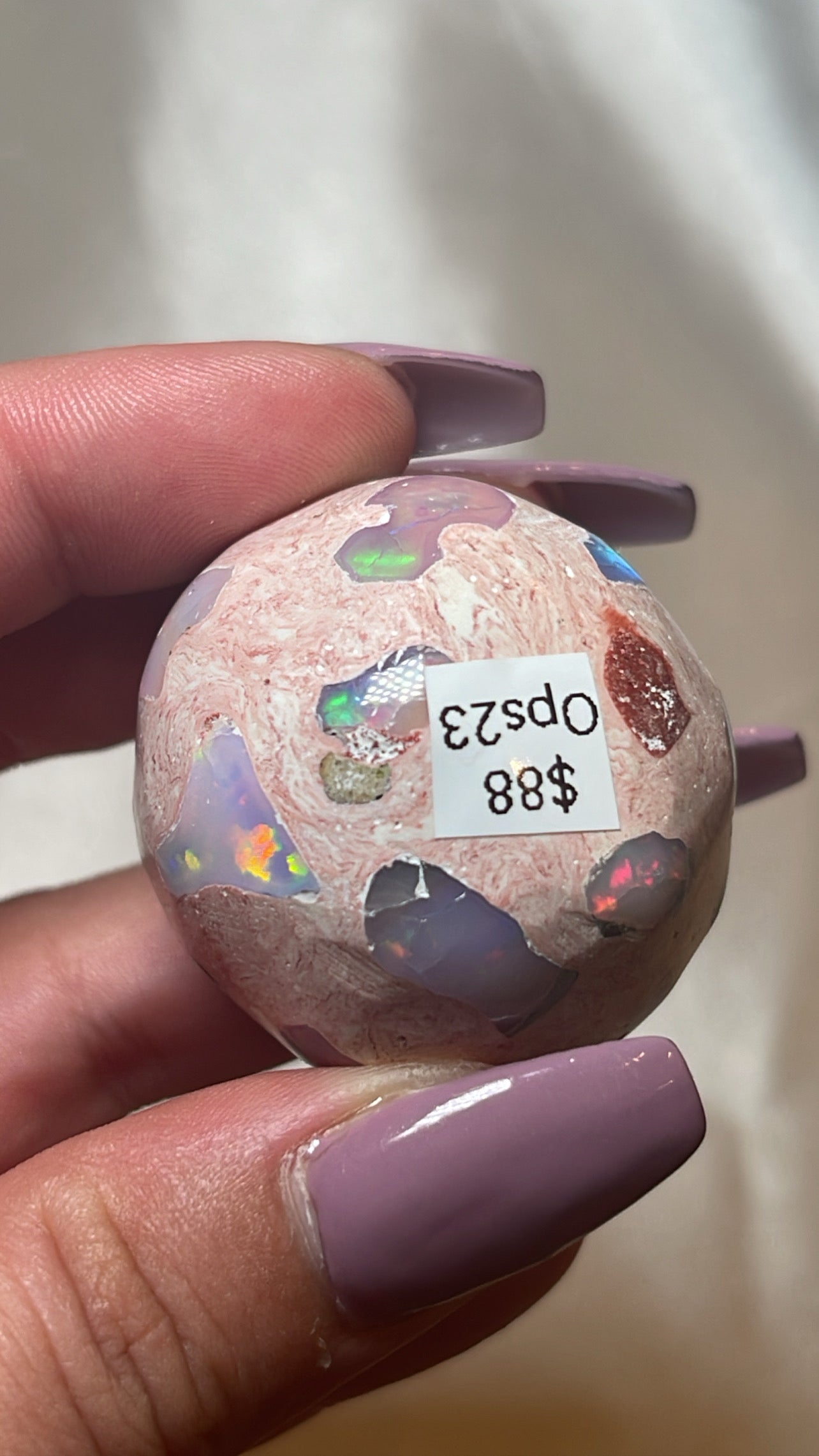 Mexican Fire Opal AAA Sphere