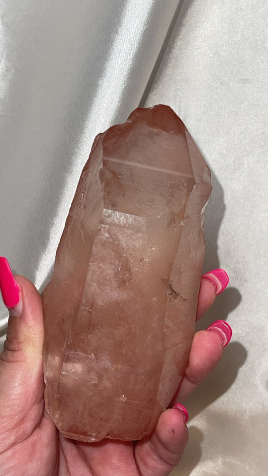 Scarlet Temple Lemurian XL Double Terminated Point