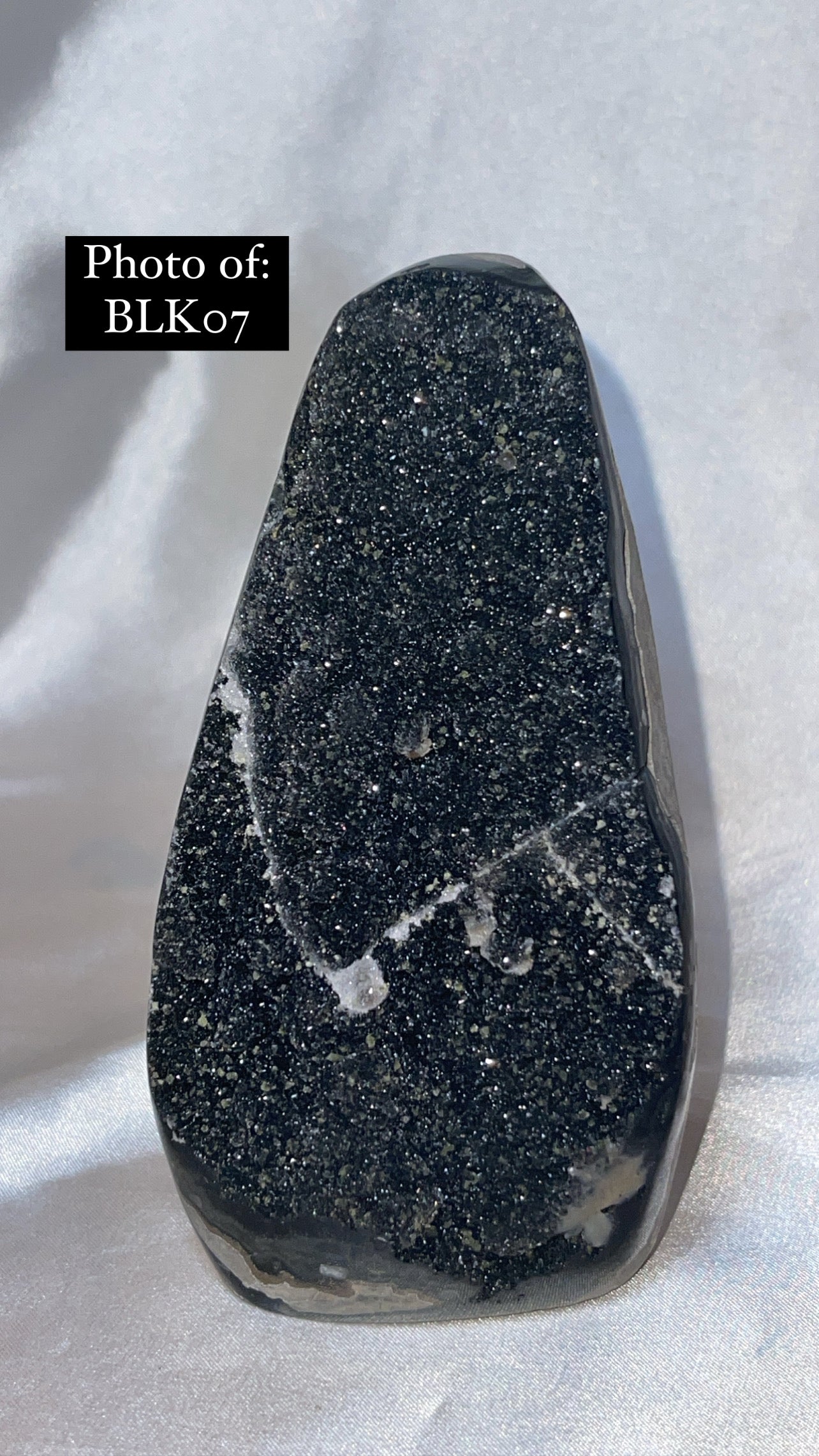 Black Amethyst Cut Base