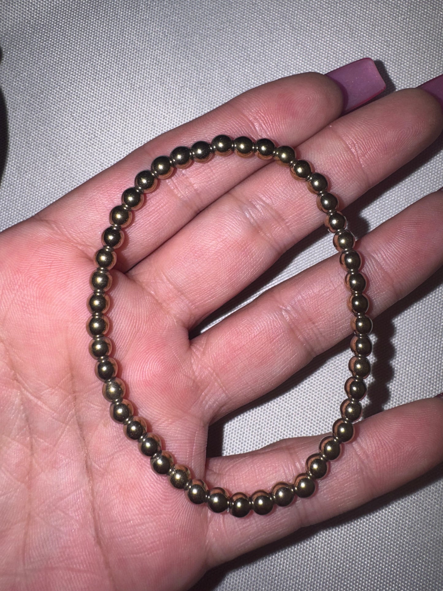 Pyrite Bracelet (6mm)