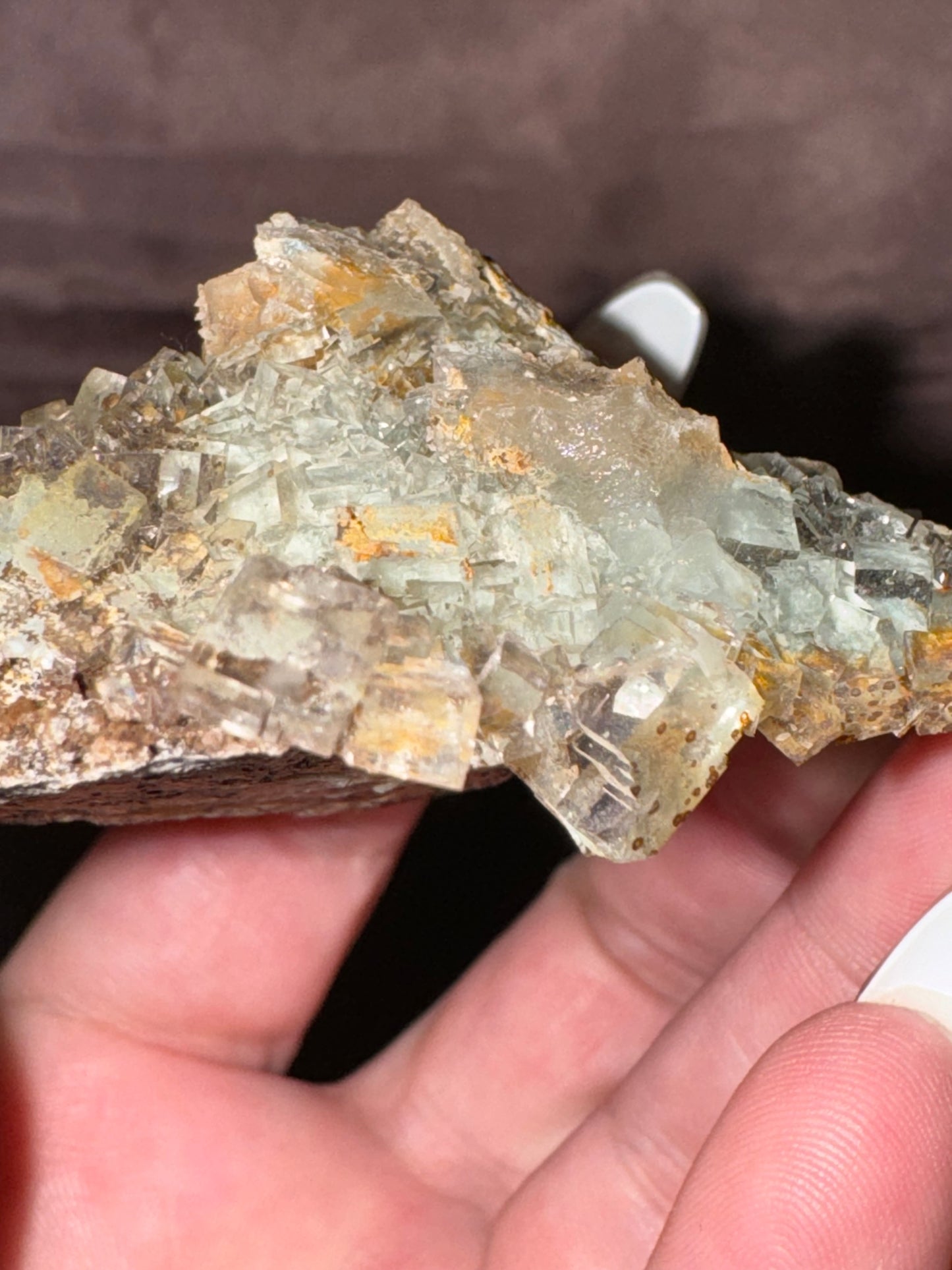 Colorless Fujian Fluorite Specimen