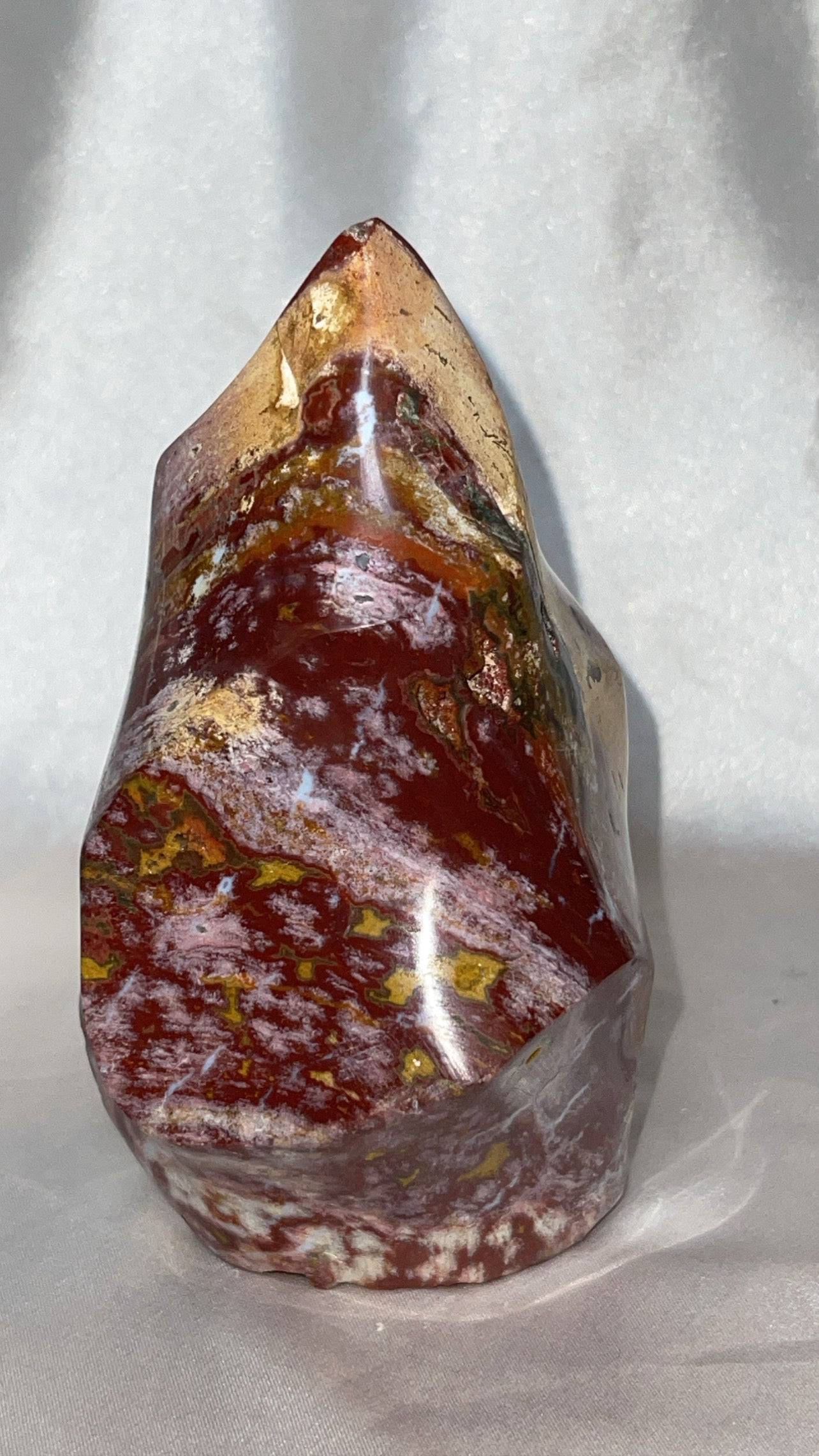 Pink Ocean Jasper AAA Large Flame