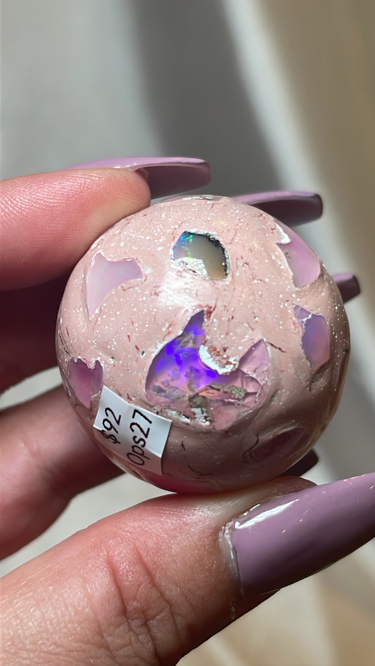 Mexican Fire Opal AAA Sphere