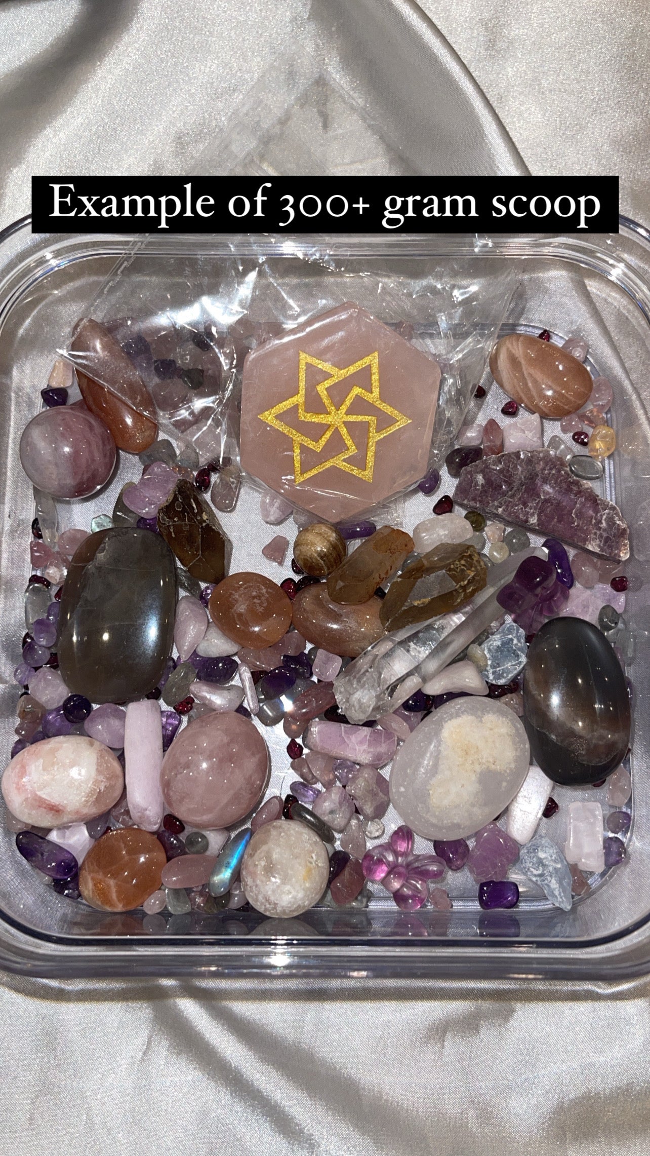 Karma Crystal Confetti Scoop