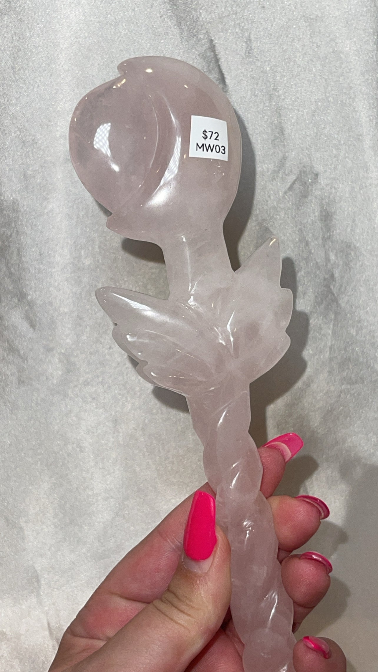 Rose Quartz Large Sailor Moon Wand