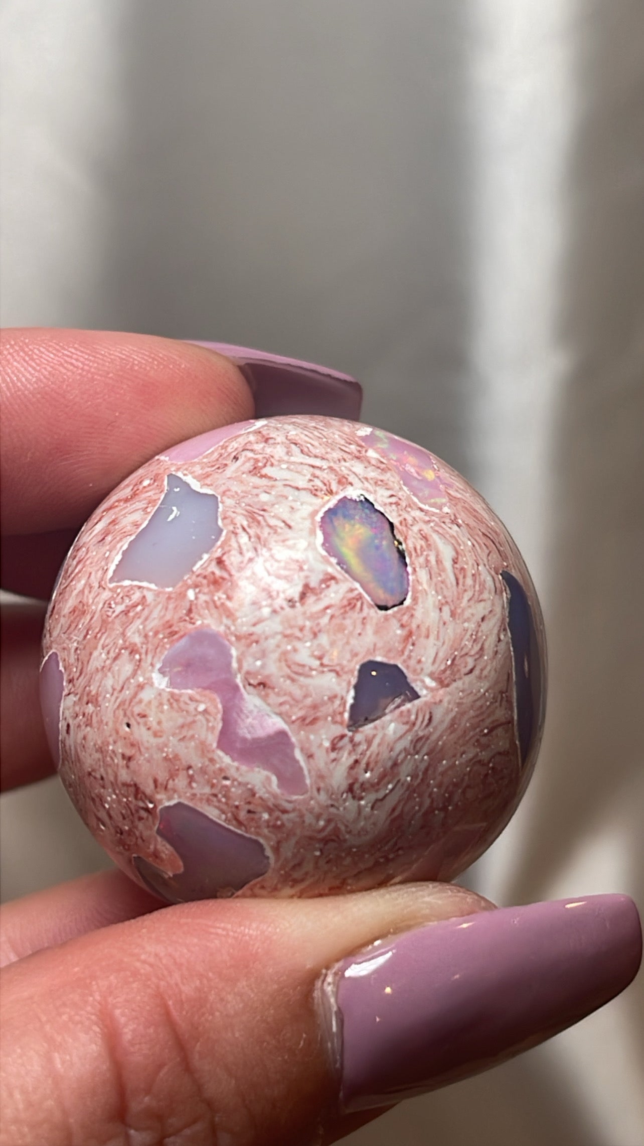 Mexican Fire Opal AAA Sphere