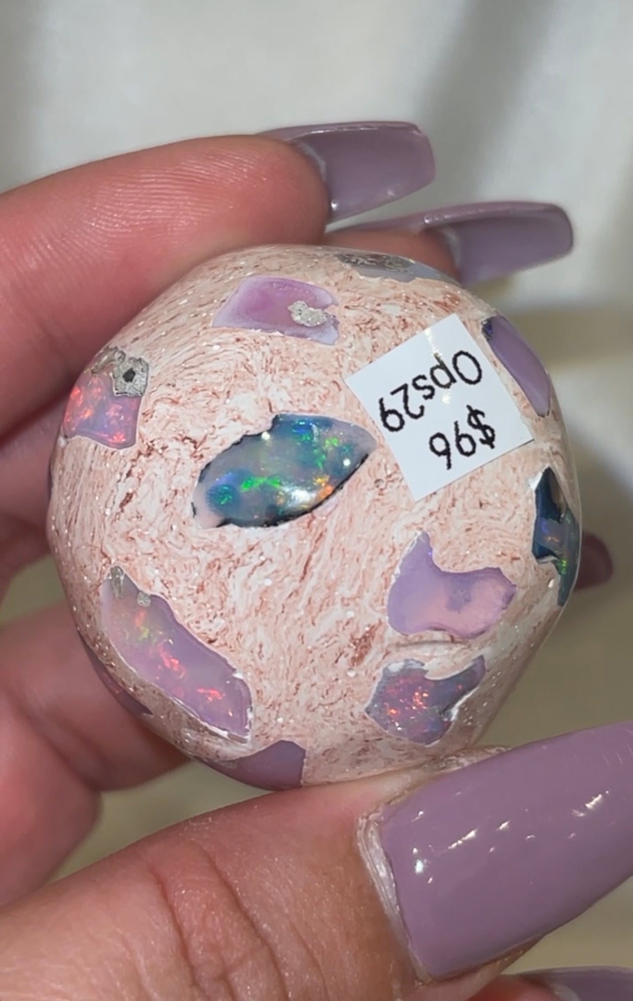 Mexican Fire Opal AAA Sphere