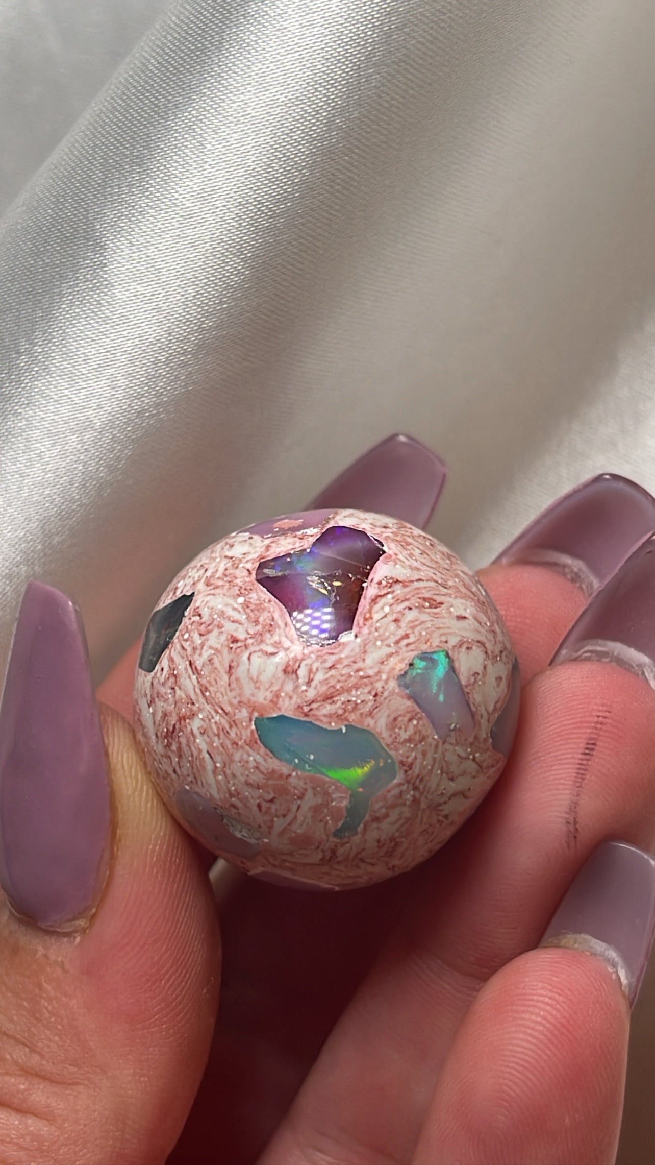 Mexican Fire Opal AAA Sphere