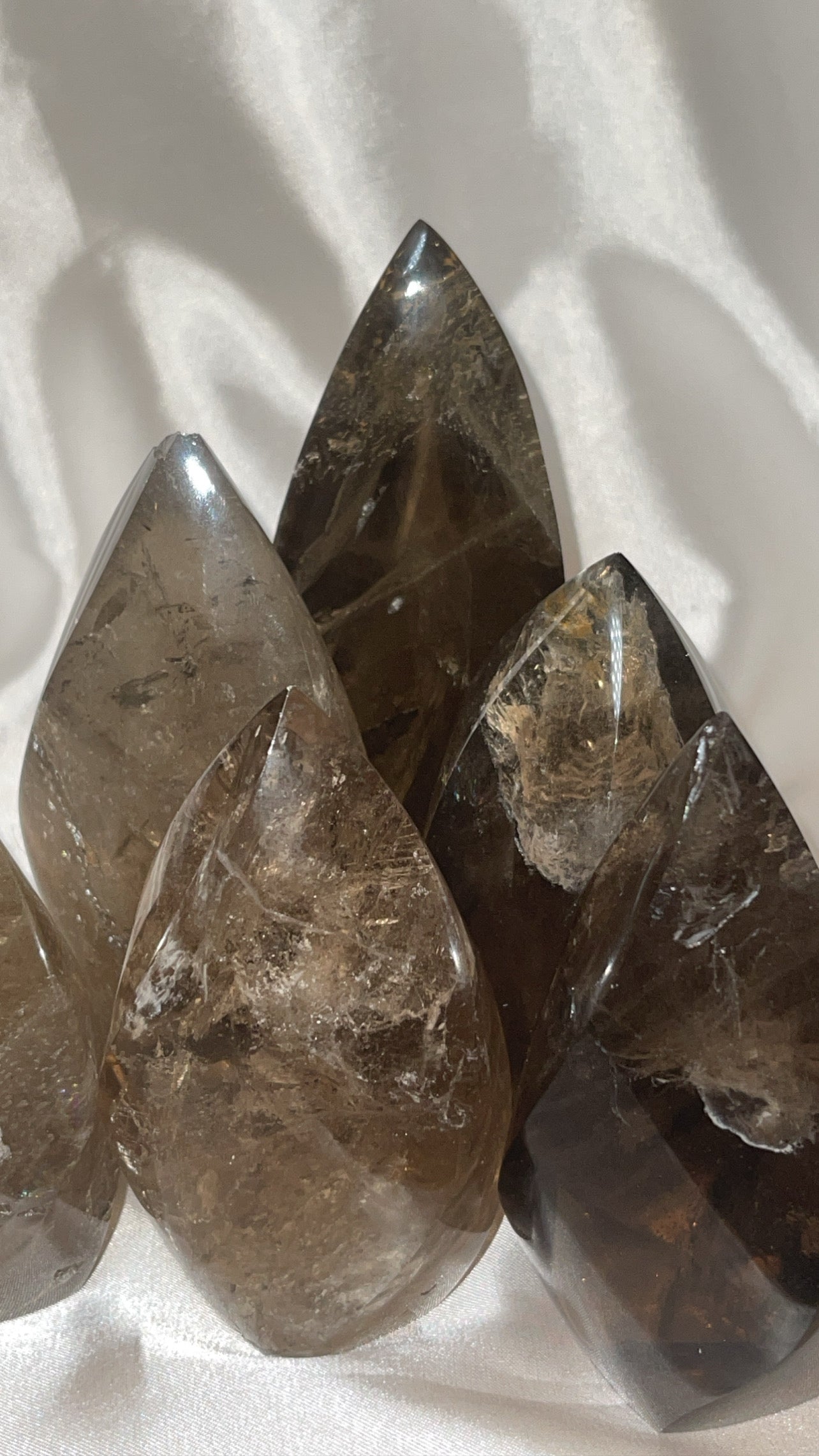 Smoky Quartz AAA Flame