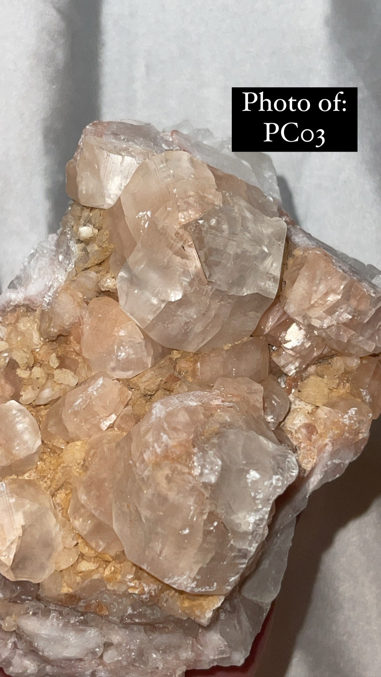 Pink Calcite Large Display Specimen