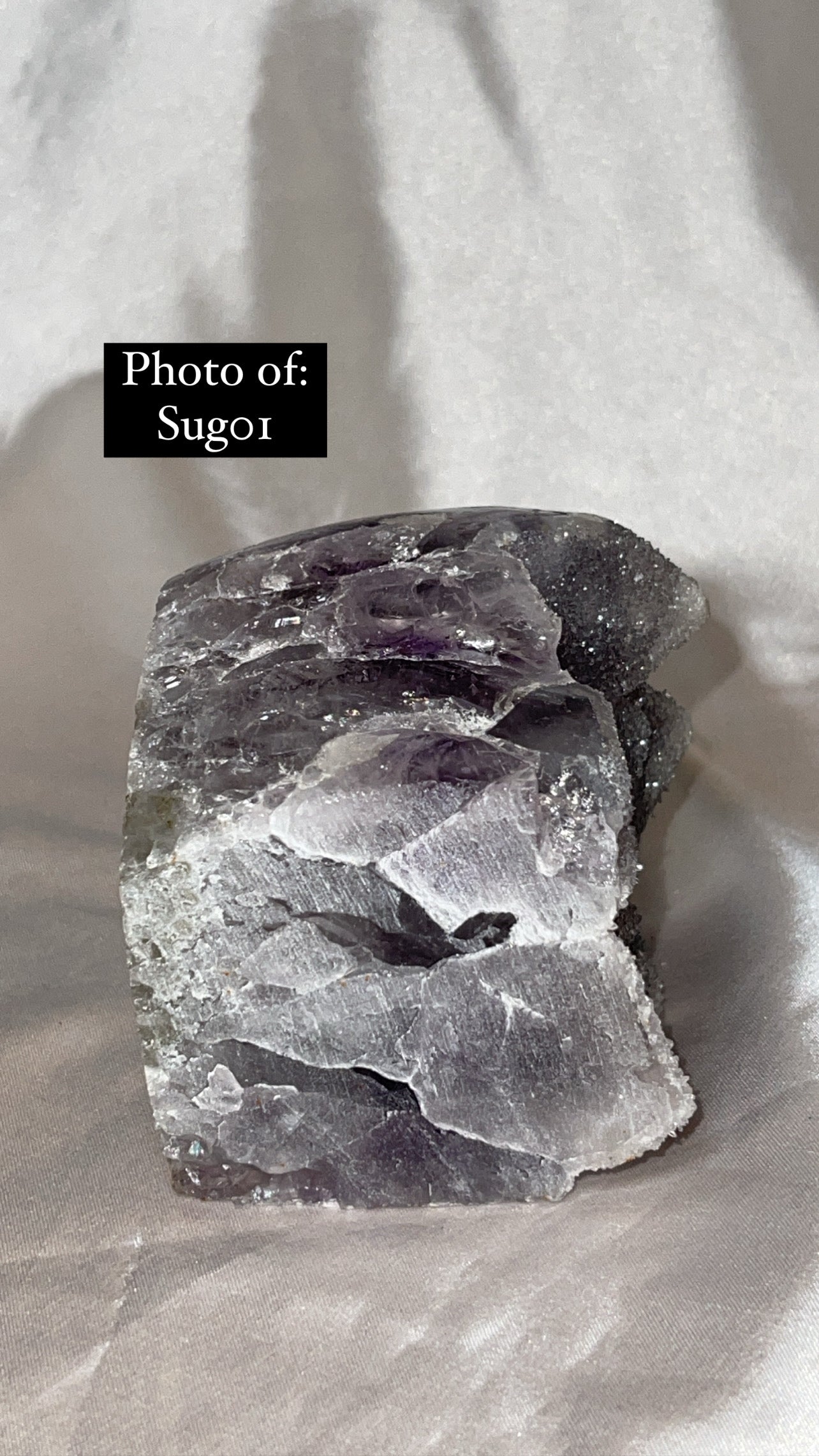 Sugar Amethyst Large Cutbase