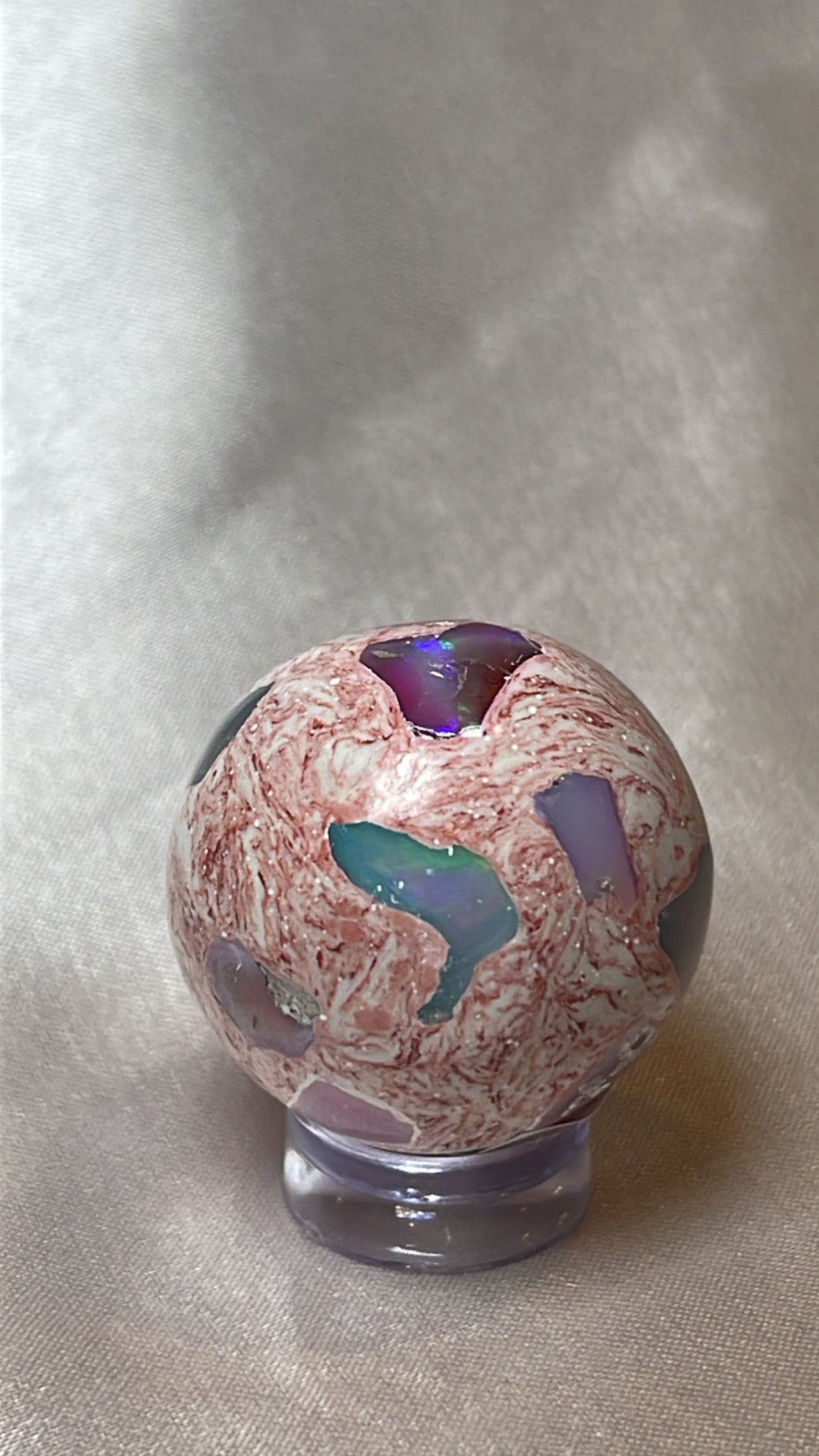 Mexican Fire Opal AAA Sphere