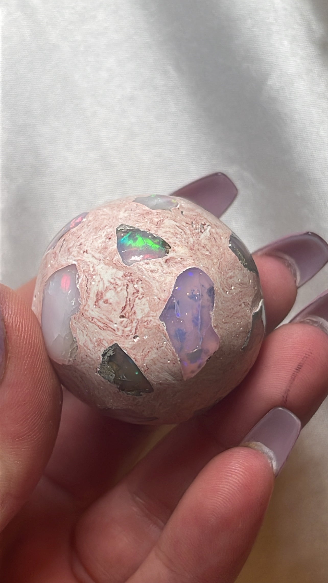 Mexican Fire Opal AAA Sphere