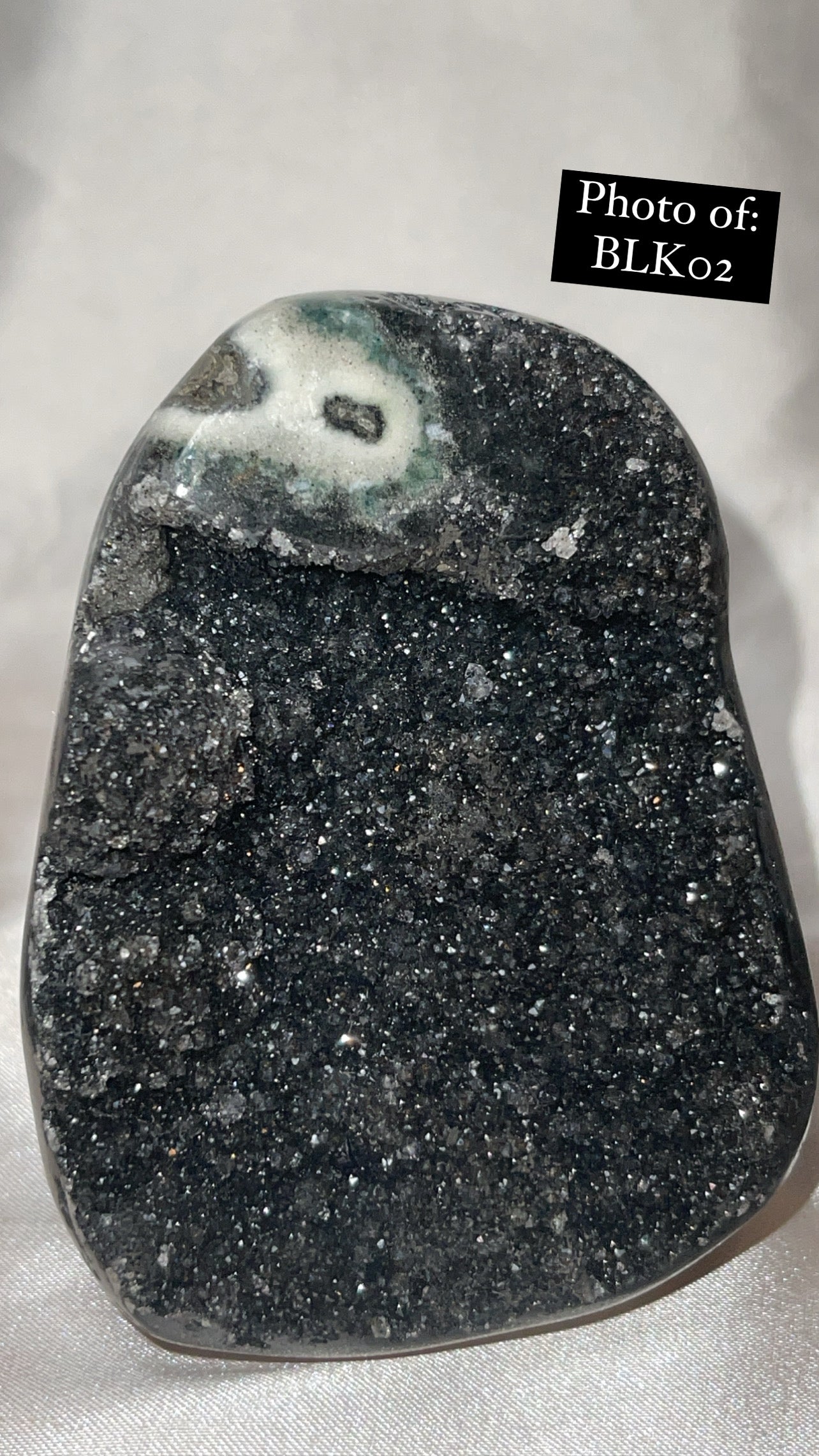 Black Amethyst Cut Base