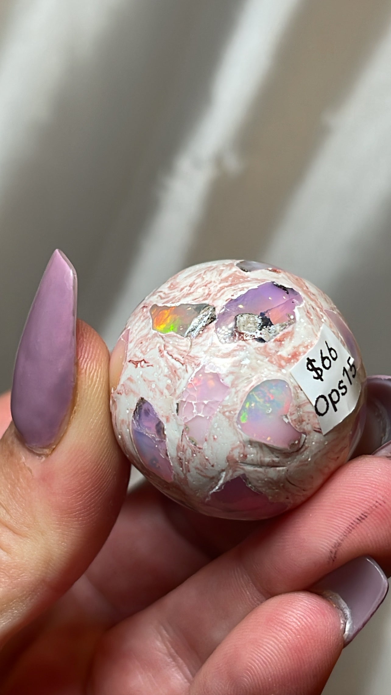 Mexican Fire Opal AAA Sphere