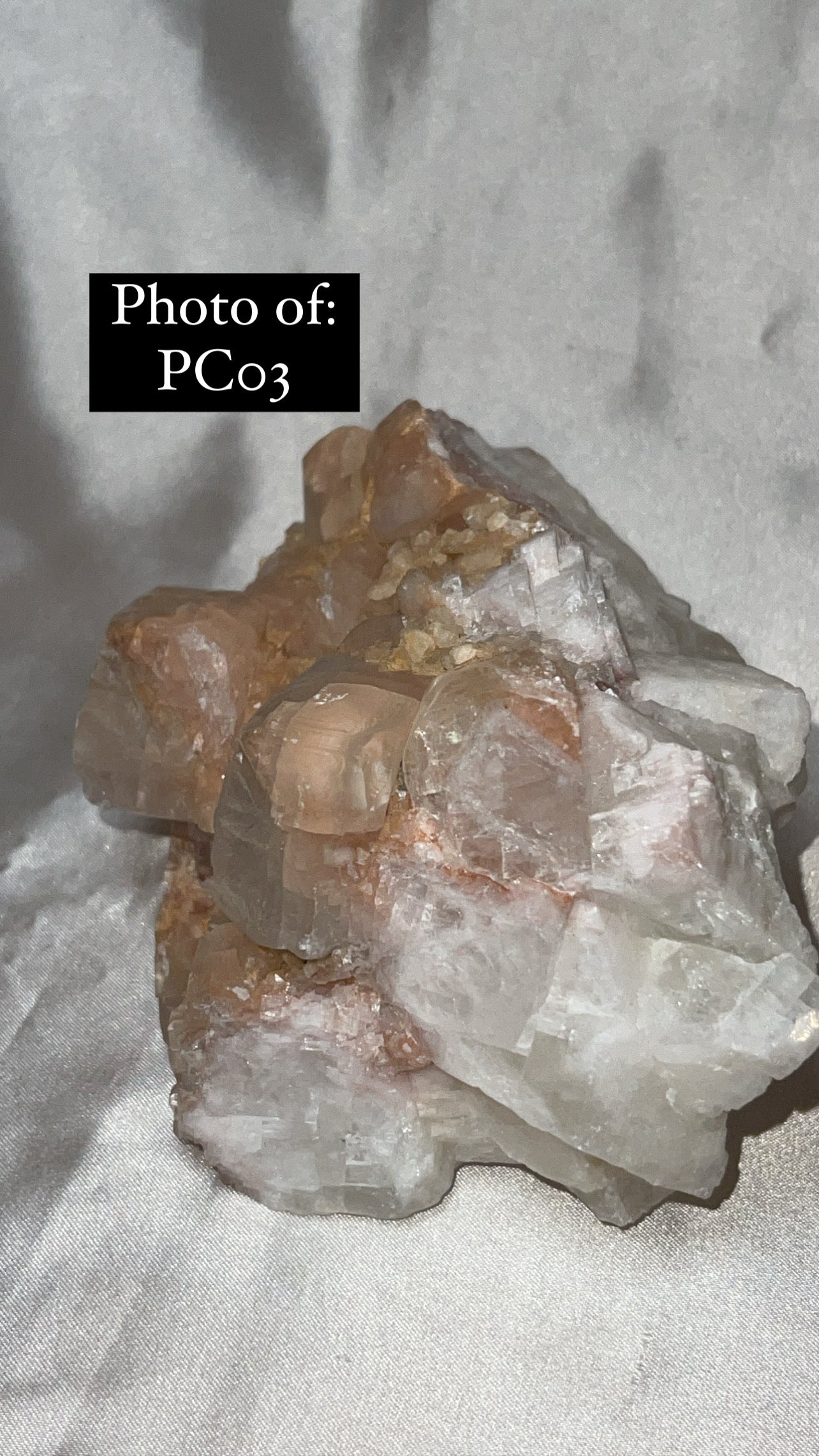 Pink Calcite Large Display Specimen