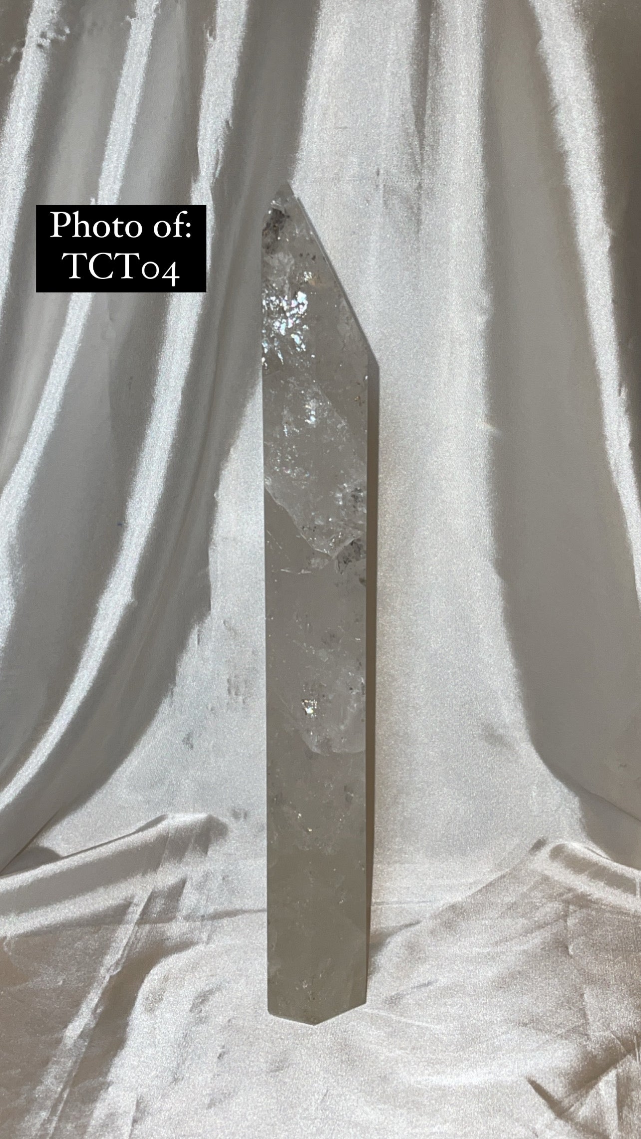 Clear Quartz AAA XXL Tower