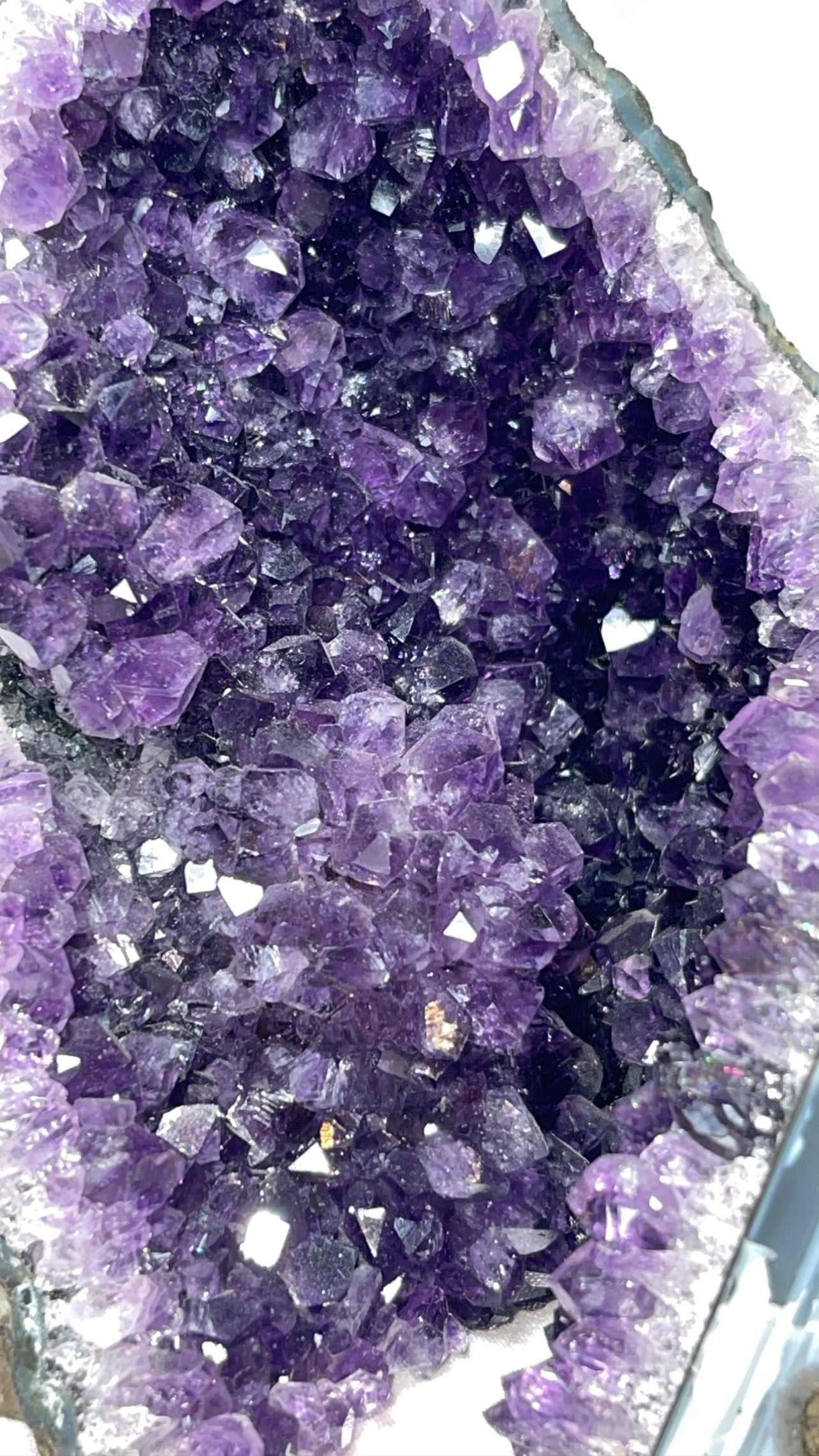 Amethyst High Grade Geode Cut Base