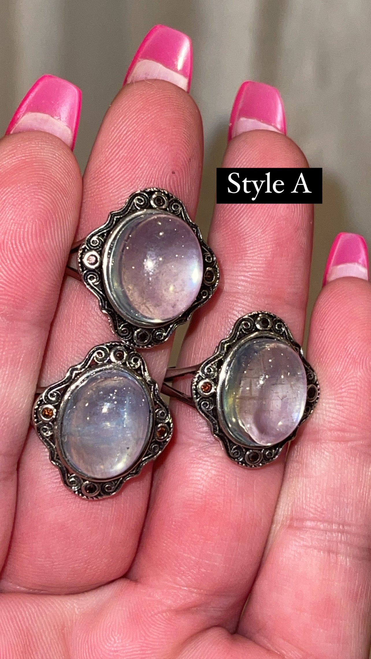 Aquamarine AAA Adjustable Ring