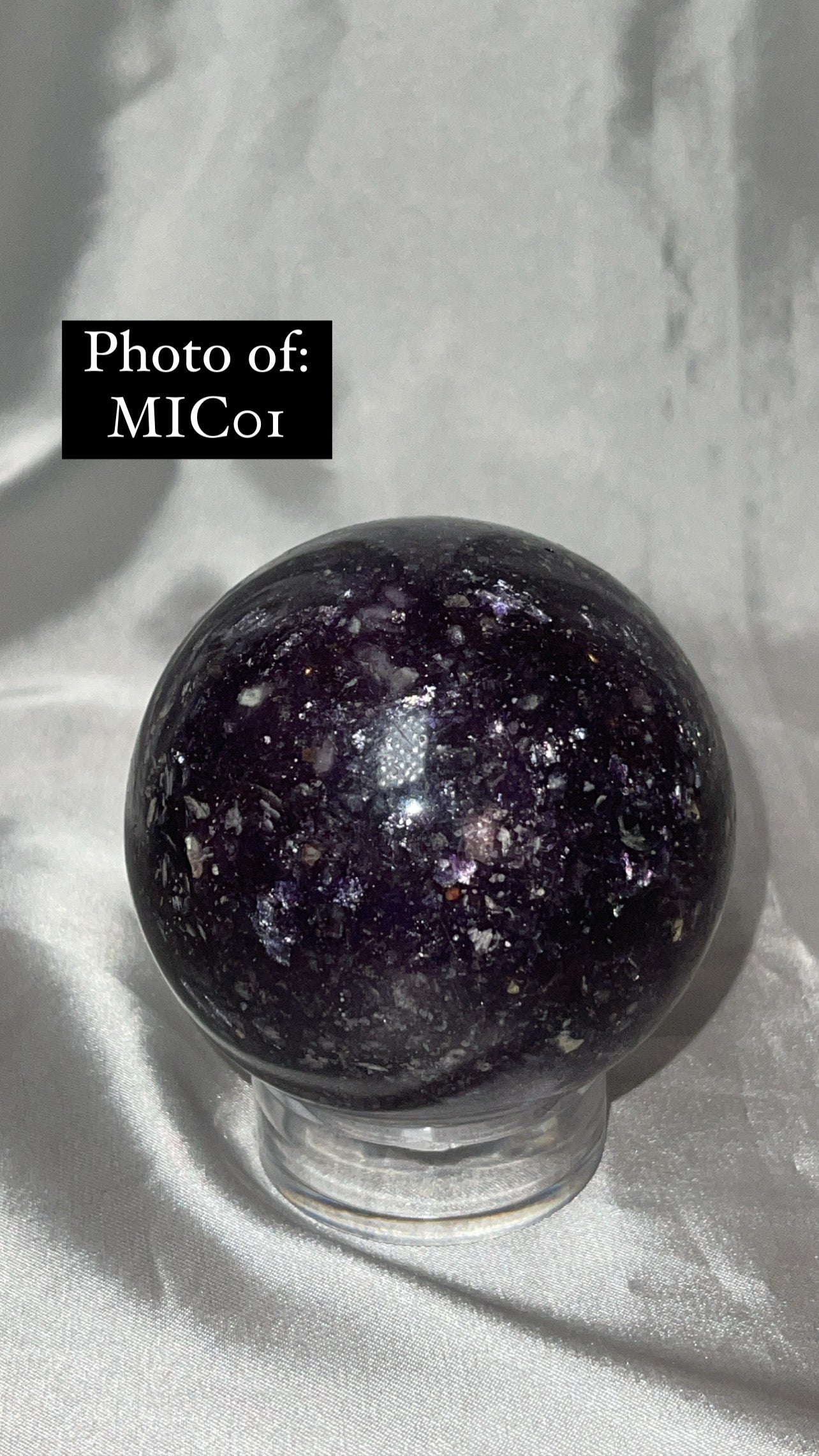 Mica Lepidolite XL Sphere