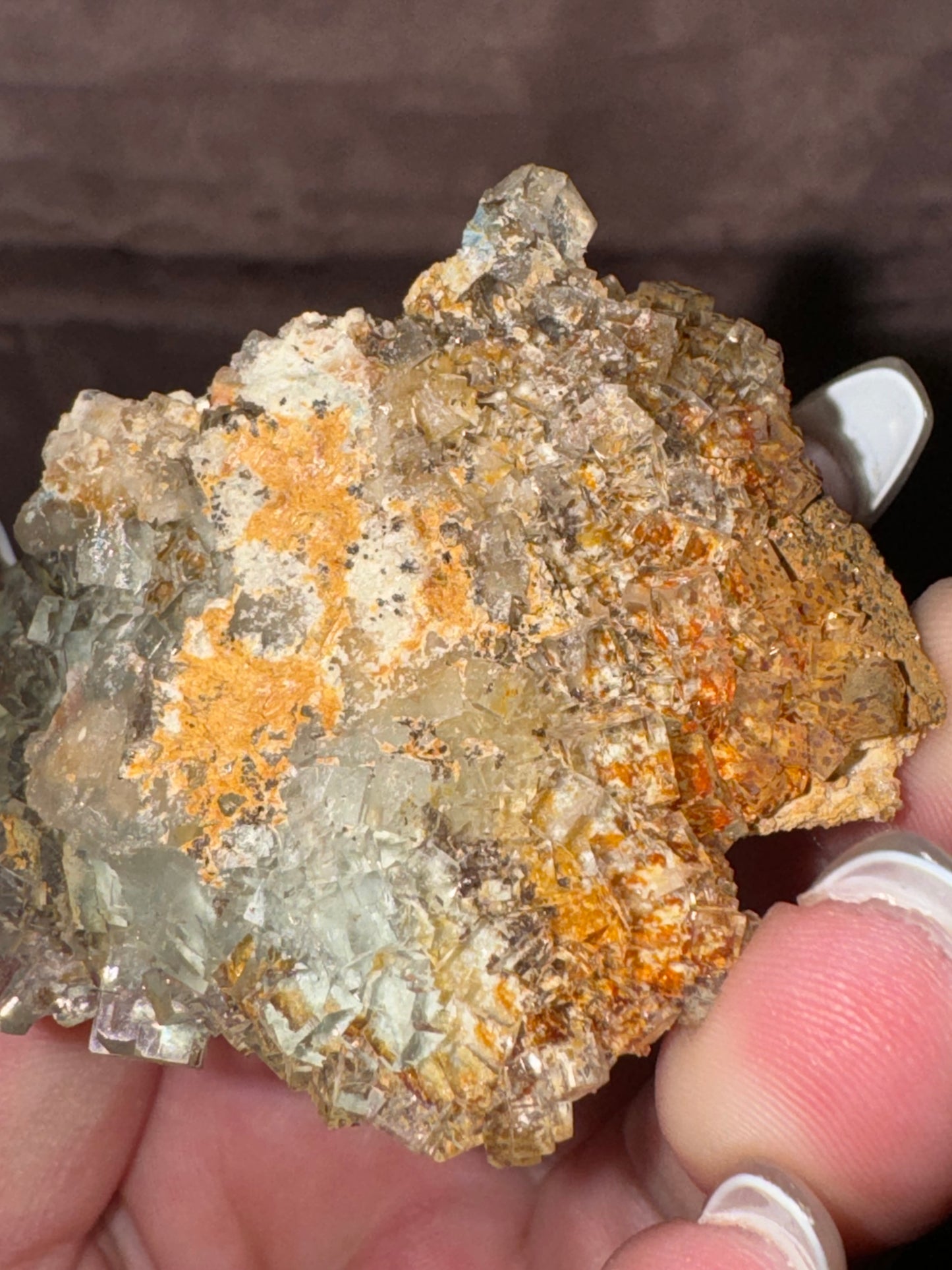 Colorless Fujian Fluorite Specimen