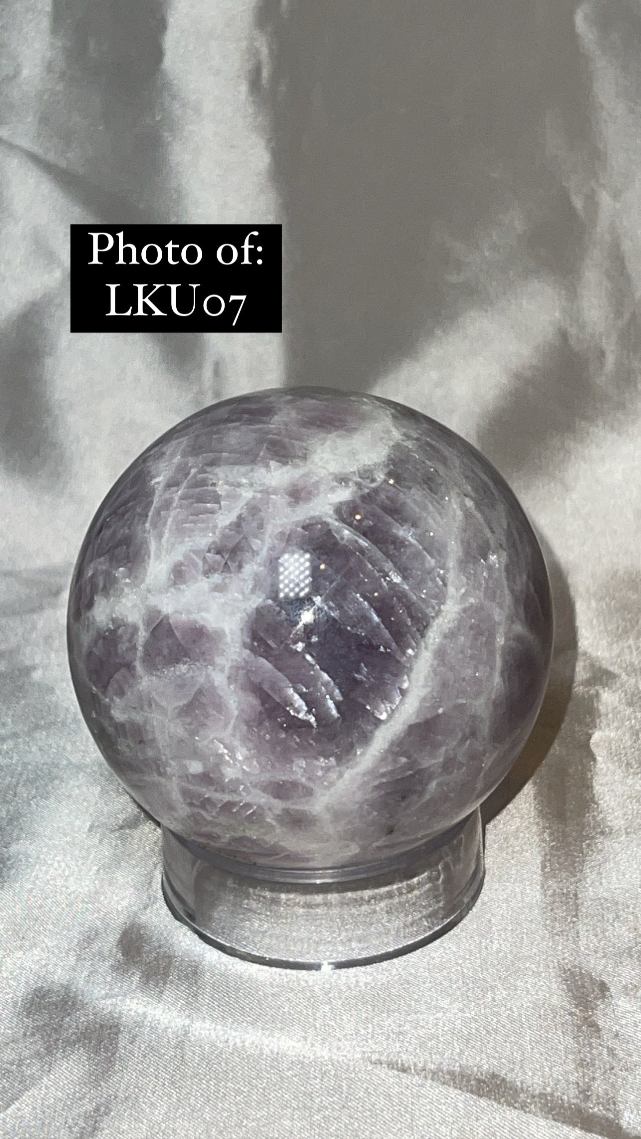 Kunzite High Grade Large Sphere