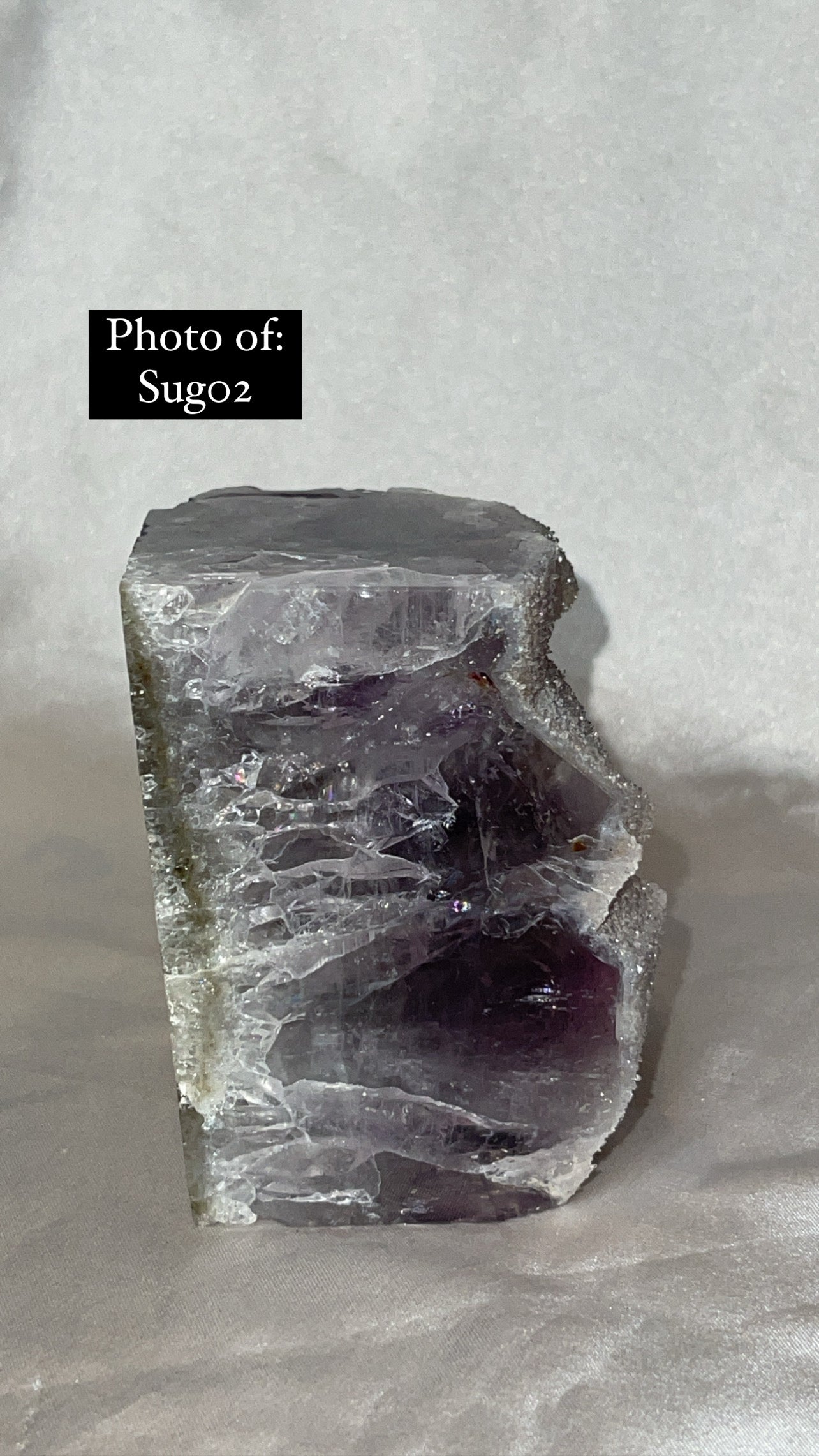 Sugar Amethyst Large Cutbase