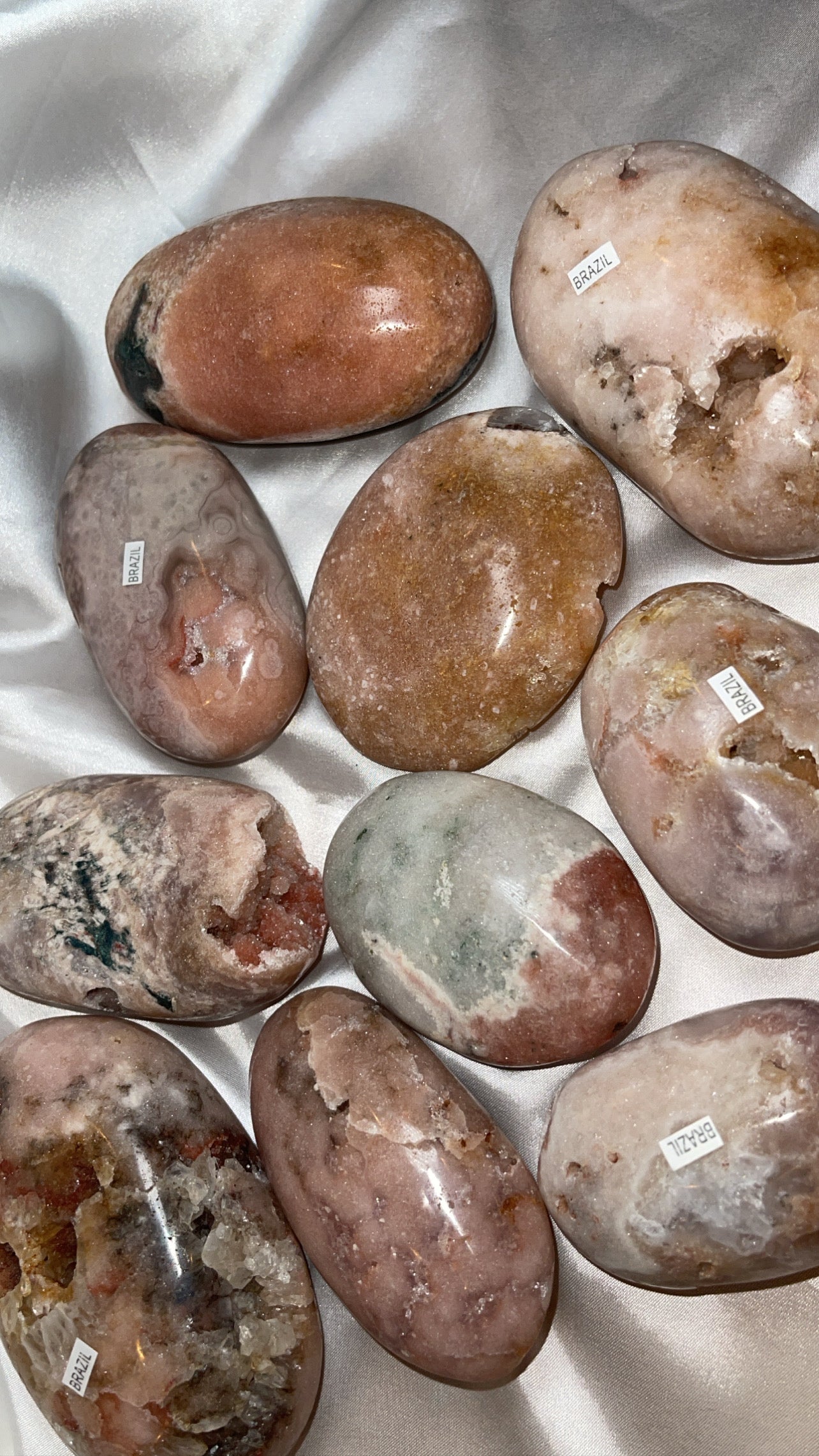 Pink Amethyst XL Palmstone