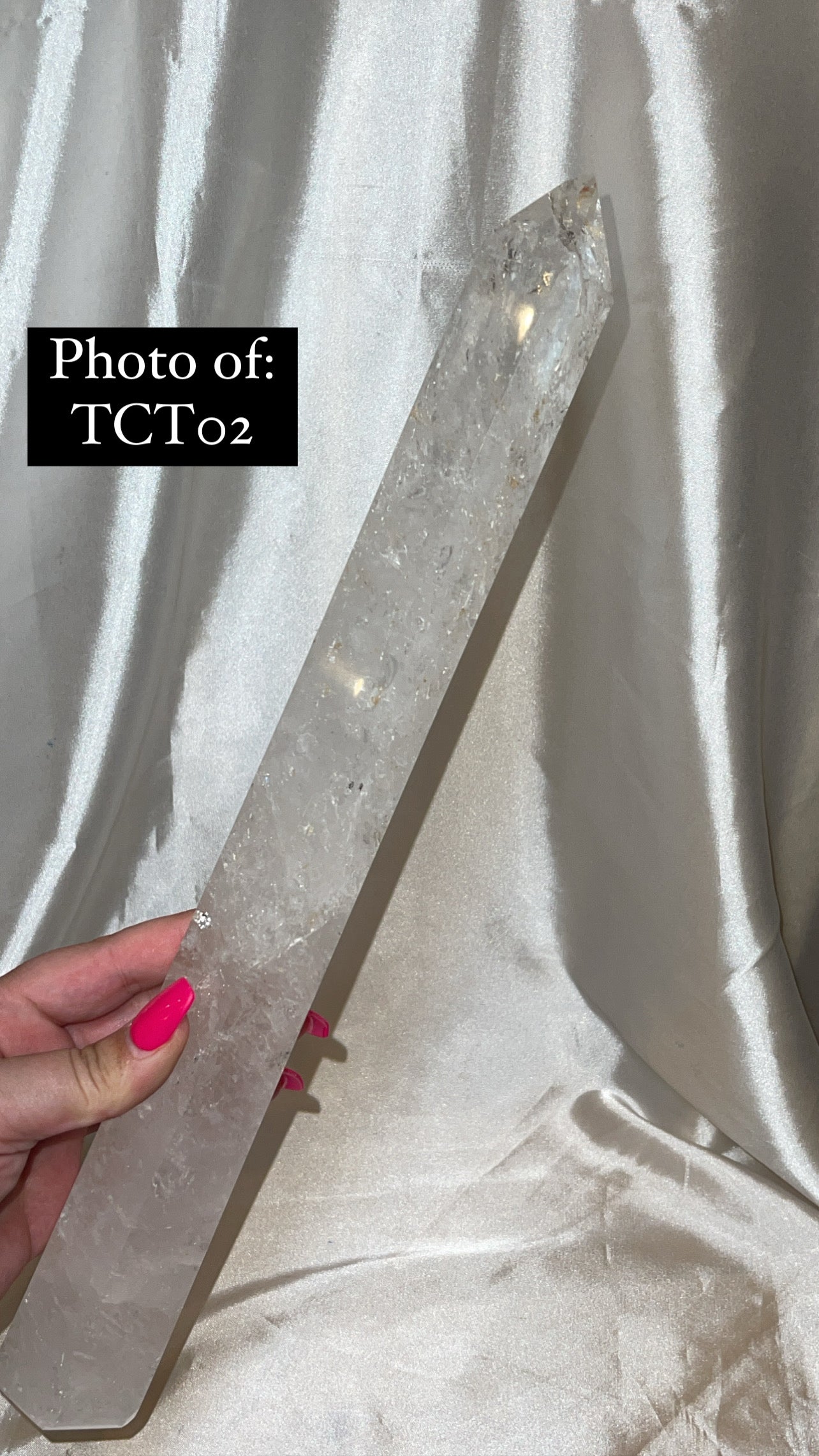 Clear Quartz AAA XXL Tower