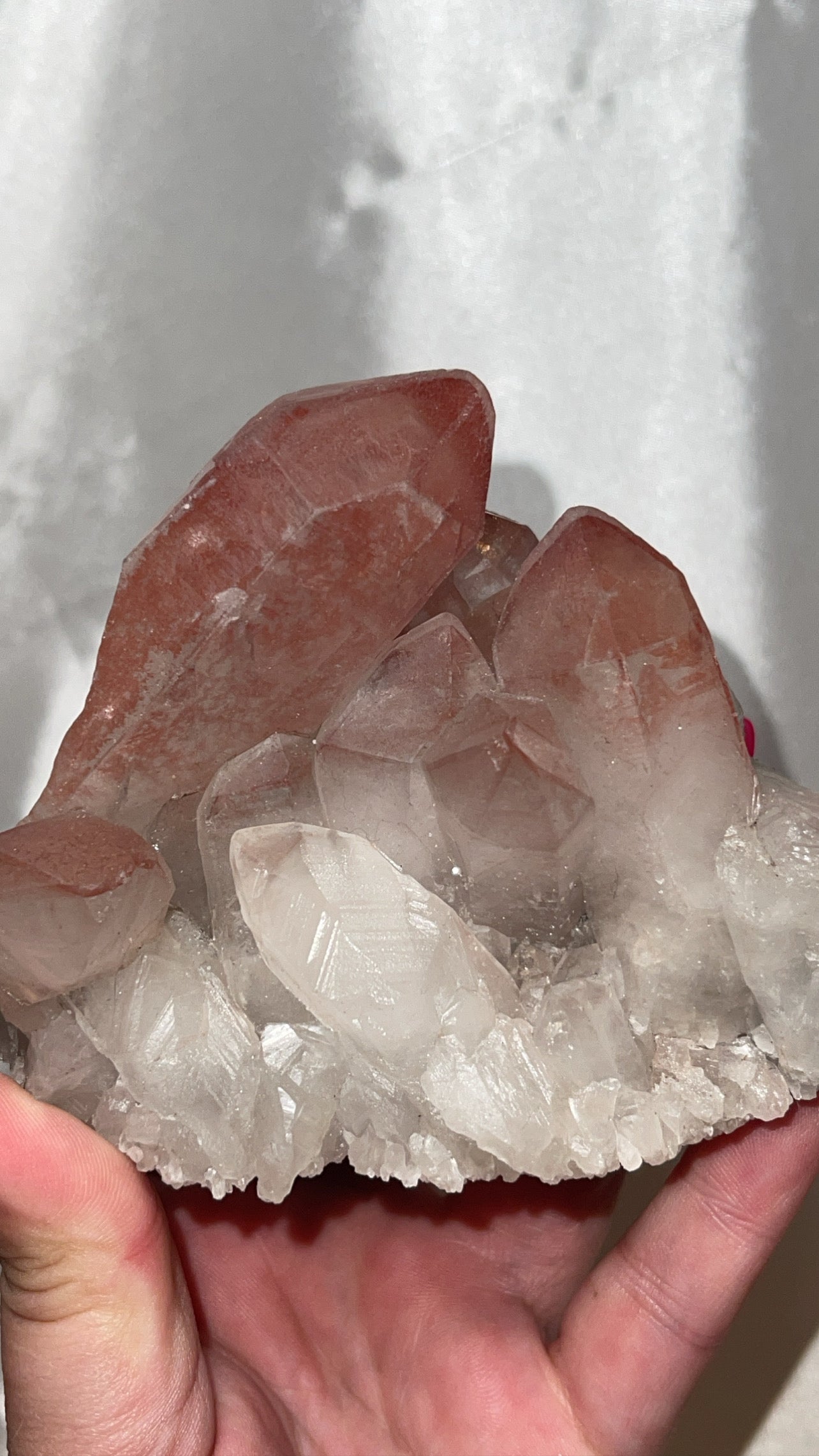 Scarlet Temple Lemurian XL Cluster