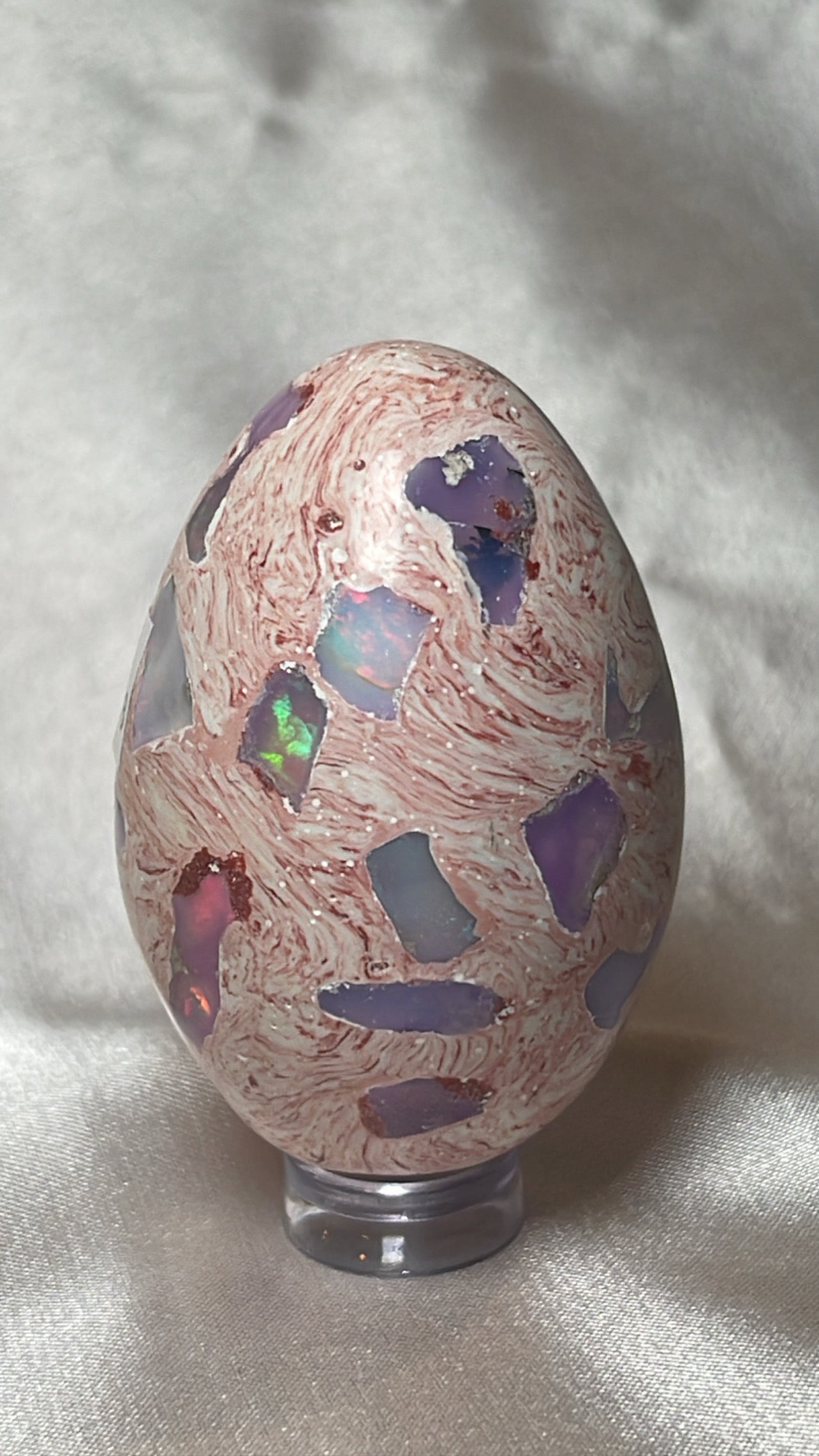 Mexican Fire Opal AAA Egg