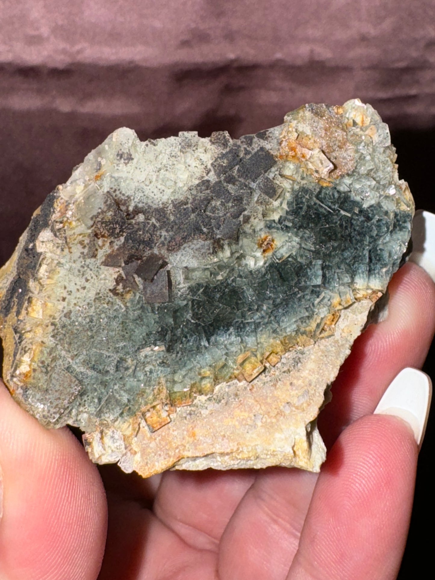 Colorless Fujian Fluorite Specimen